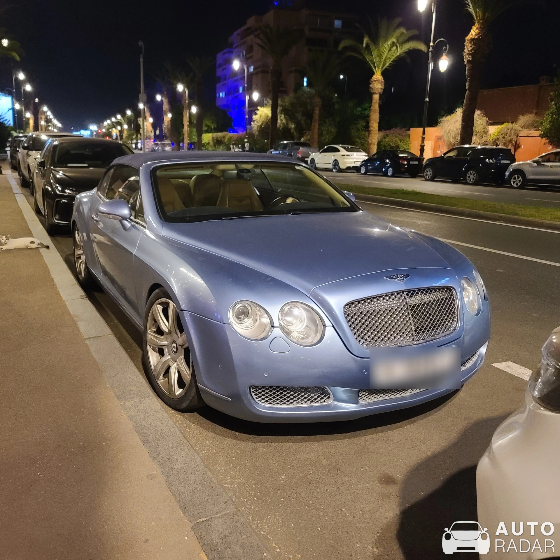 Bentley Continental GTC spotted in Marrakesh