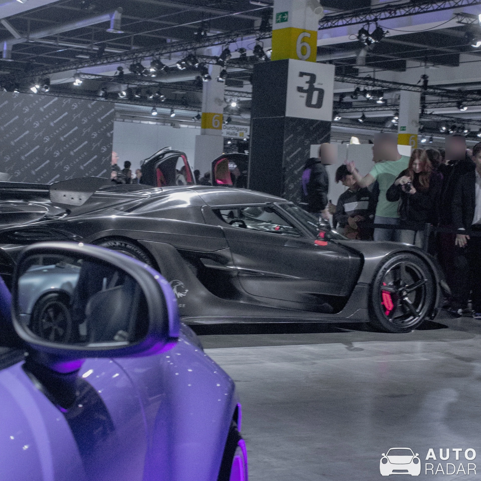 Koenigsegg Jesko Attack Ghost Le Mans spotted in Zürich, Switzerland