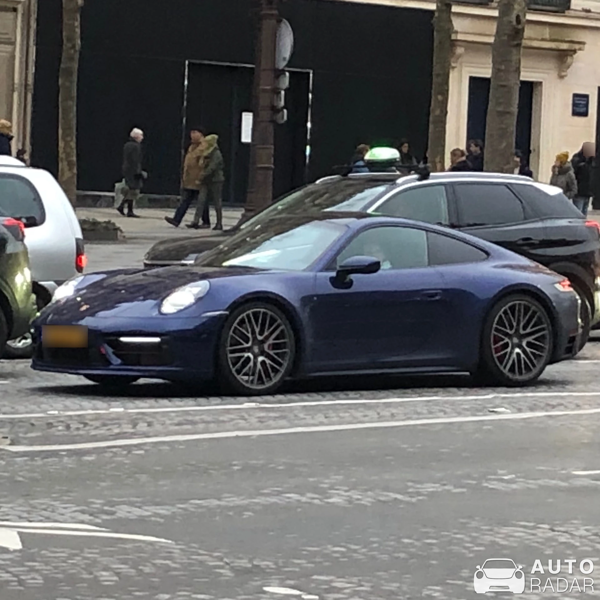 Porsche 992 Carrera GTS MkI spotted in Paris, France