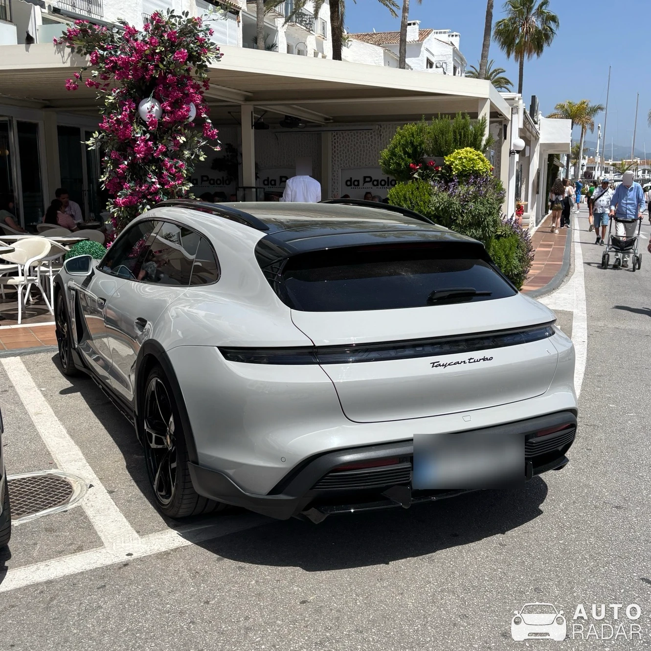 Porsche Taycan Turbo Cross Turismo spotted in Marbella