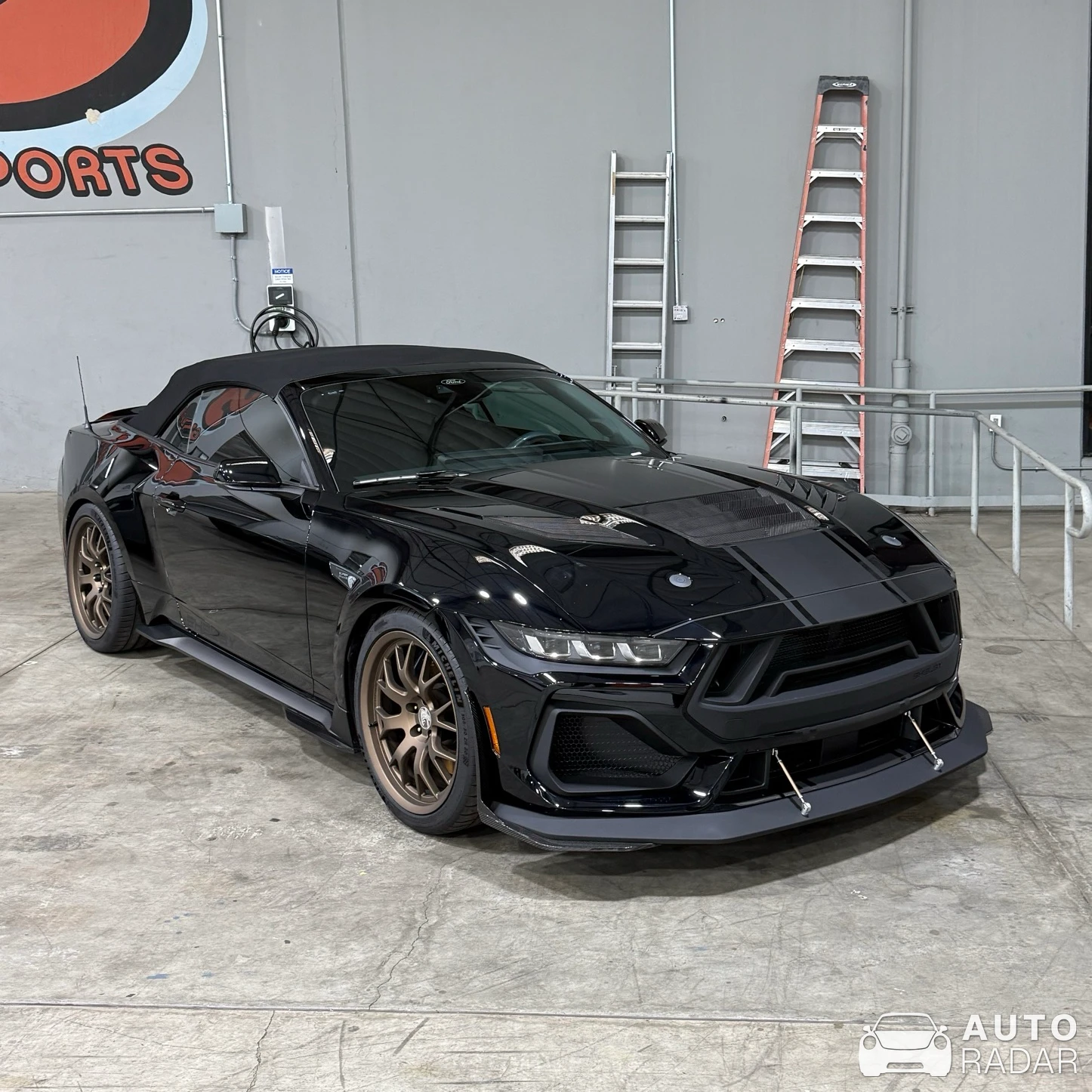 Ford Mustang Shelby GT500 Super Snake Convertible spotted in Los Angeles