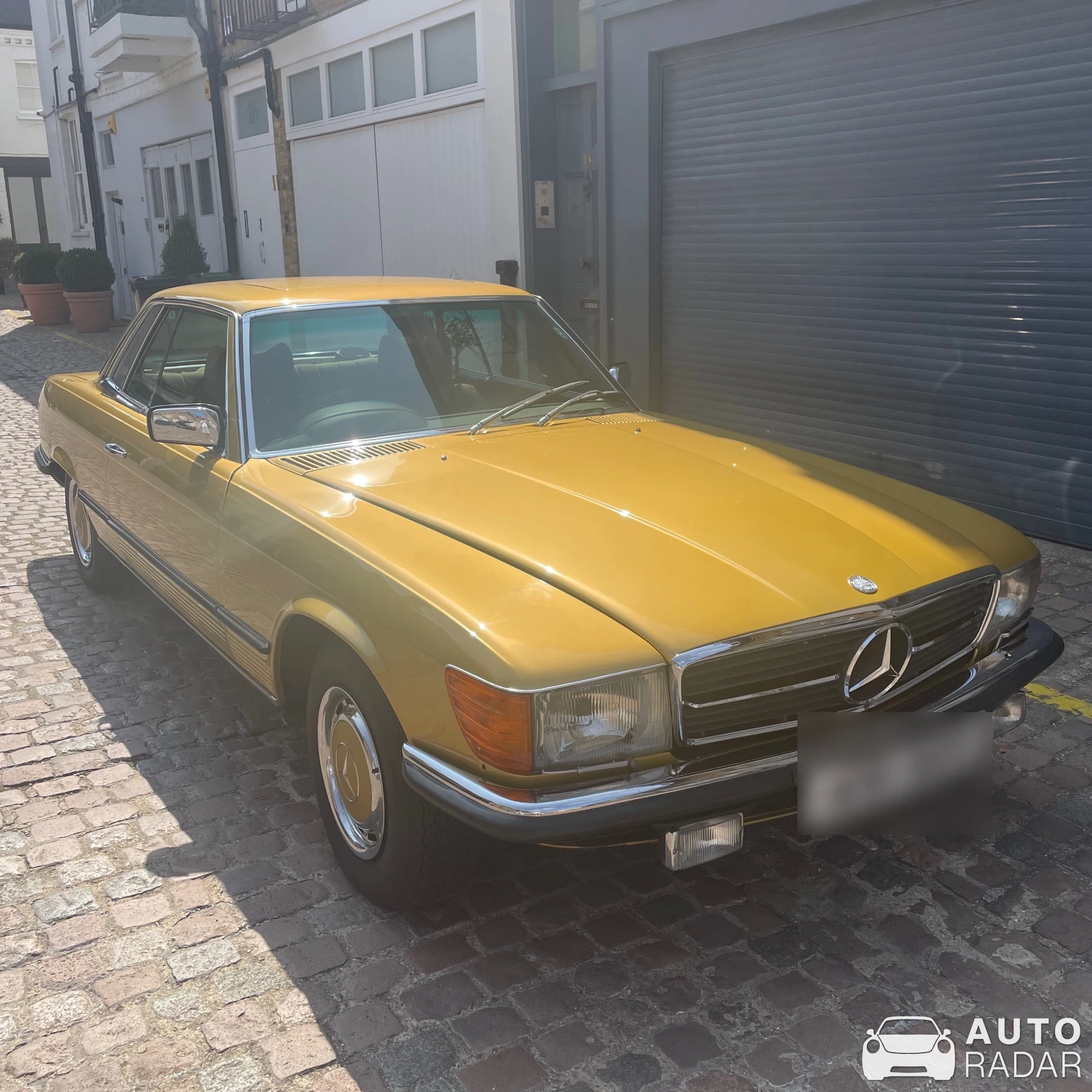 Mercedes-Benz 450 SLC spotted in Kensington, United Kingdom