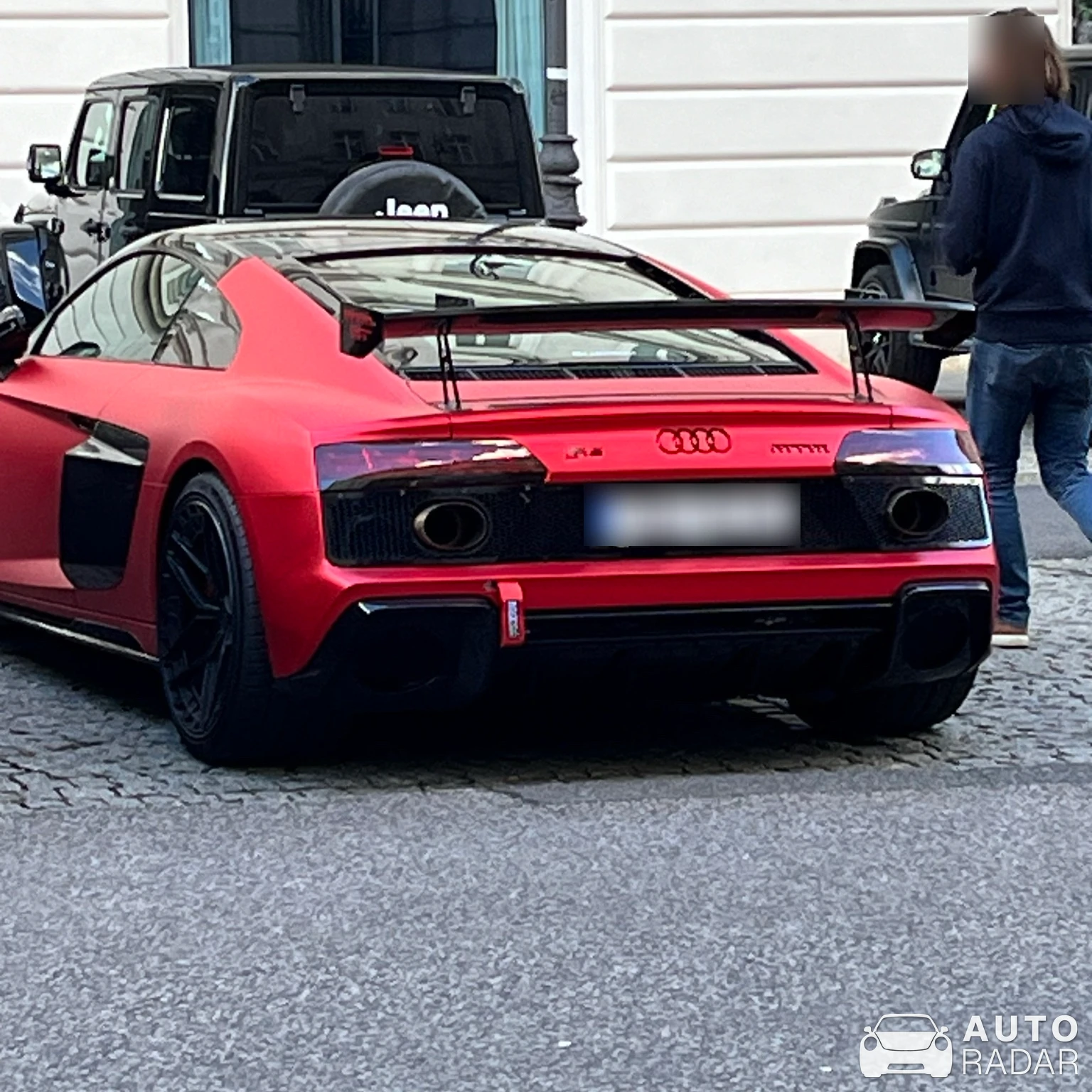 Audi MTM R8 V10 spotted in Warszawa