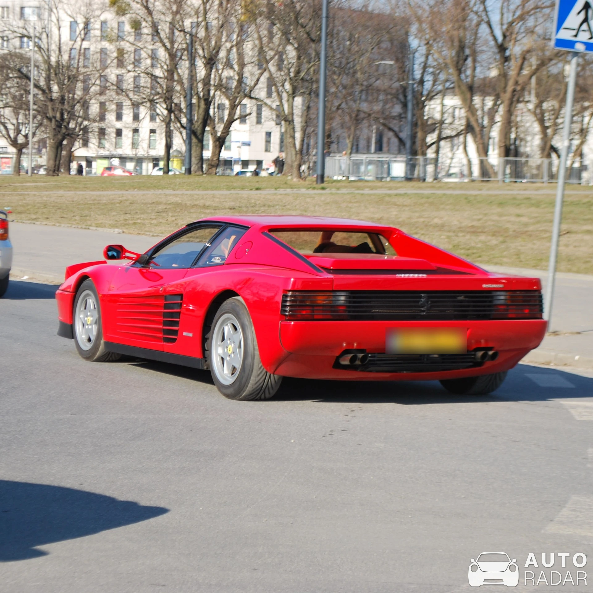 Ferrari Testarossa spotted in Warszawa, Poland