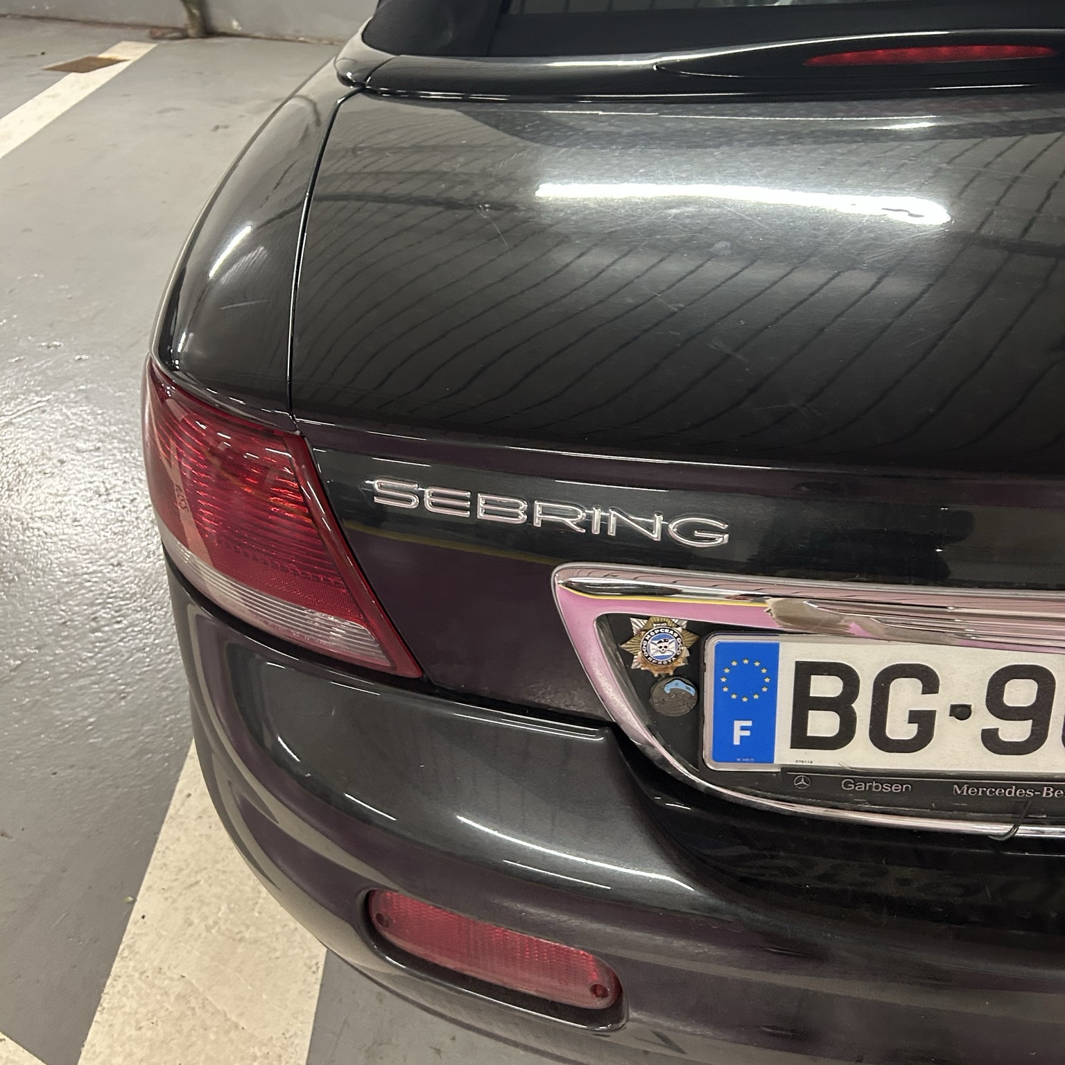 Chrysler Sebring Convertible 1997