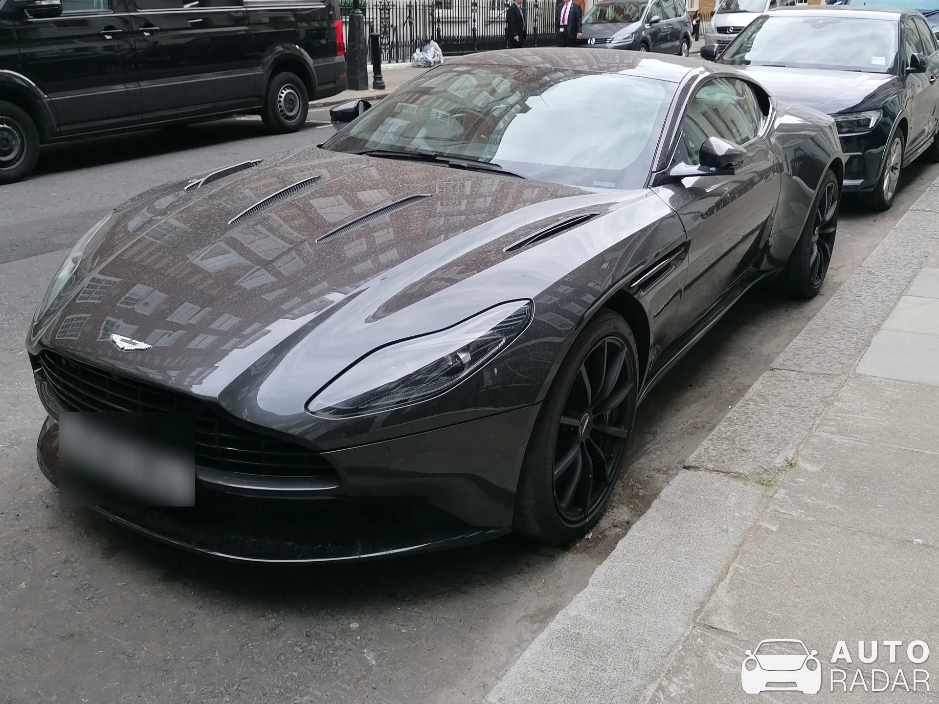 Aston Martin DB11 AMR spotted in London