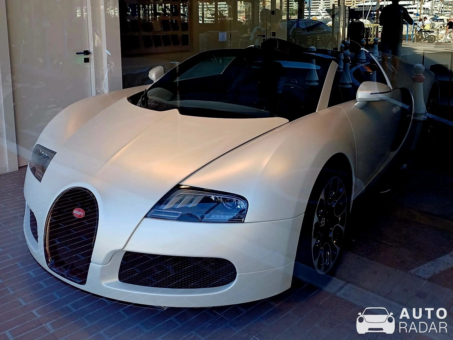 Bugatti Veyron 16.4 Grand Sport Sang Blanc spotted in Monaco