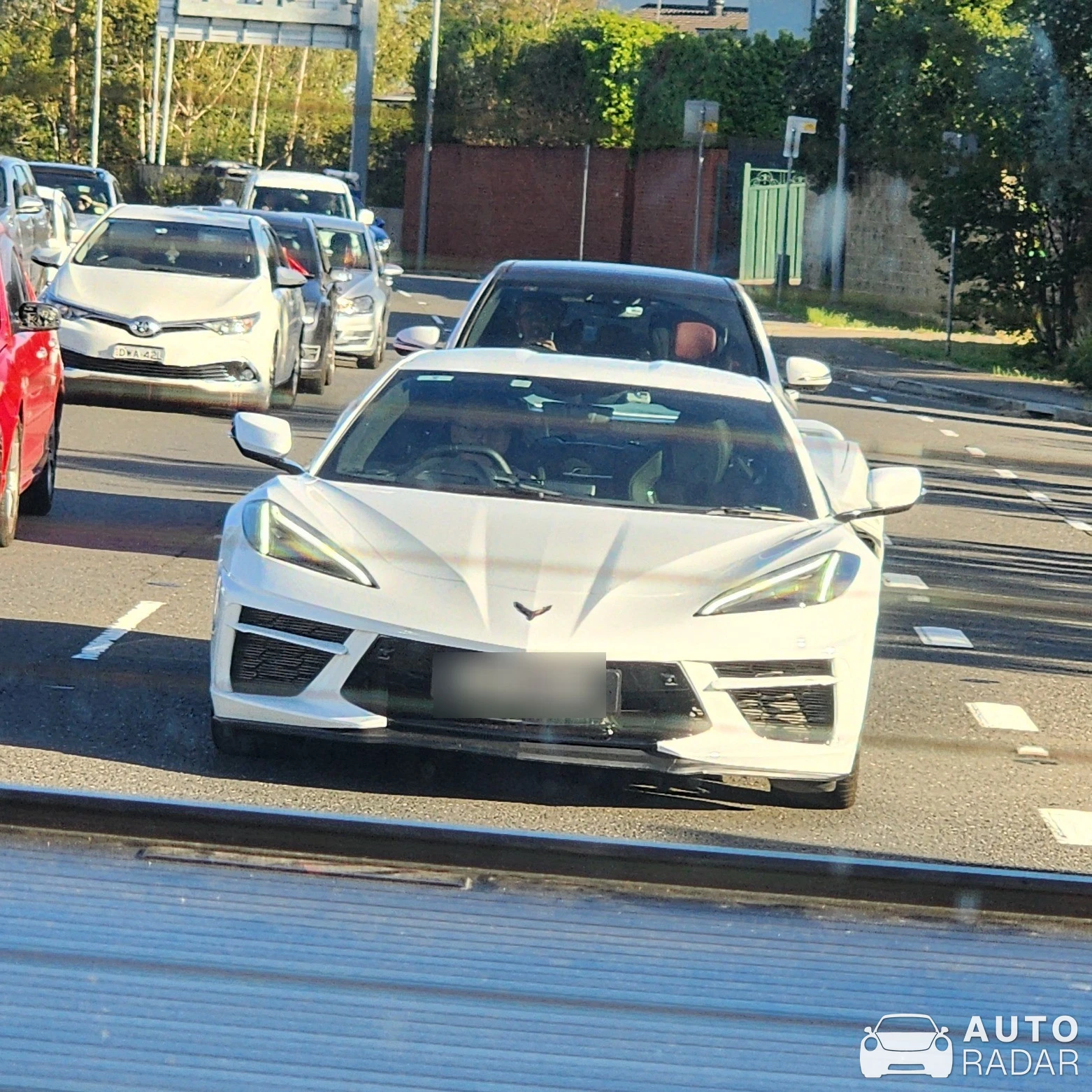 Chevrolet Corvette C8 spotted in Sydney, Australia