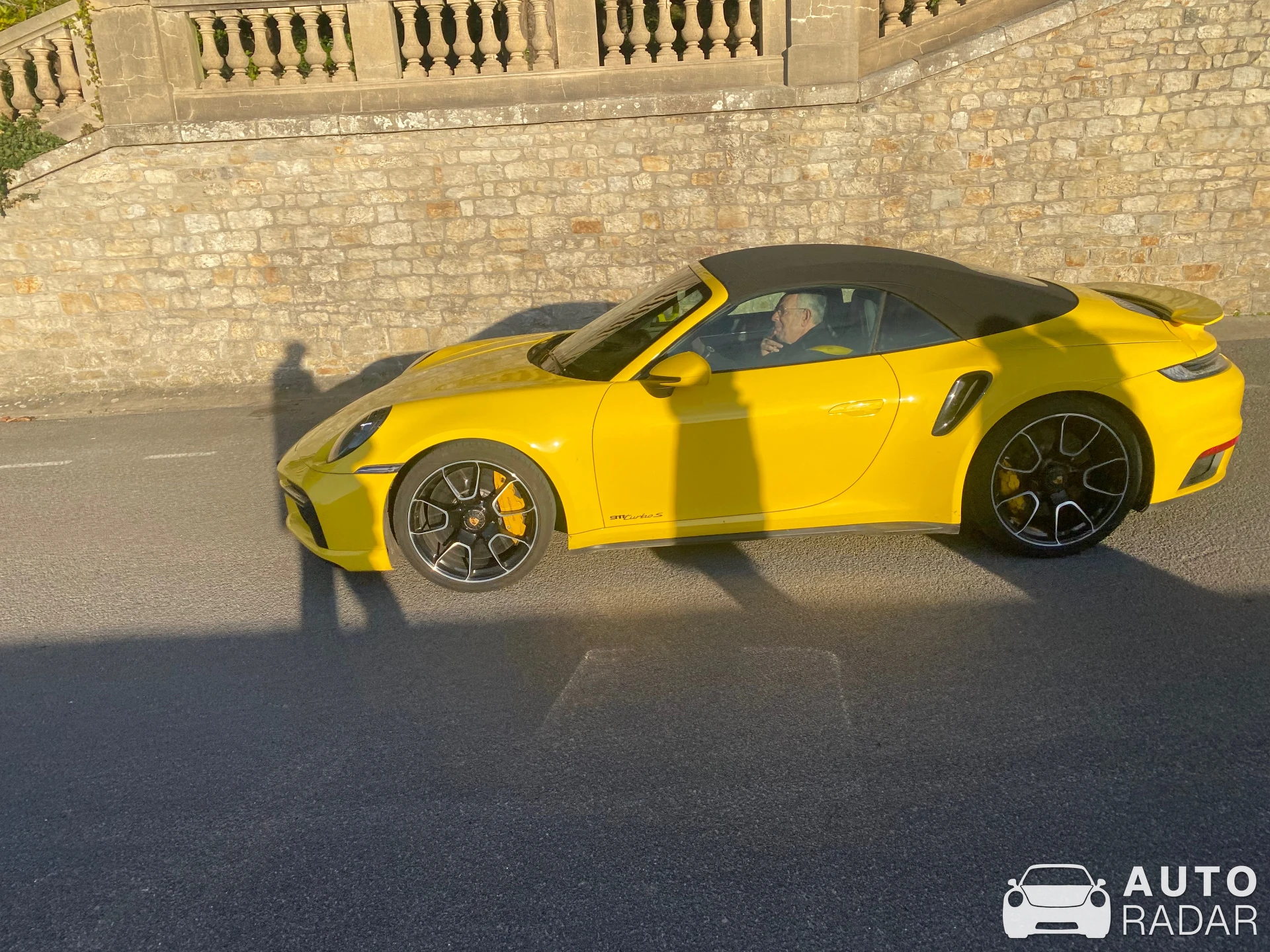 Porsche 992 Turbo S Cabriolet MkI spotted in Combrit
