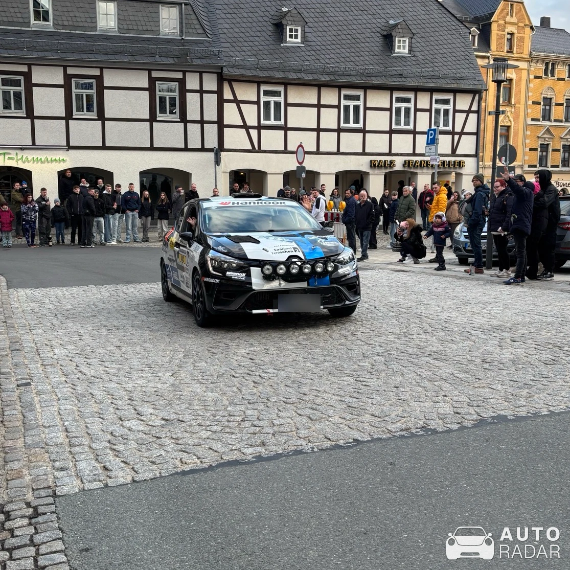 Renault Clio Rally3 spotted in Stollberg/Erzgebirge