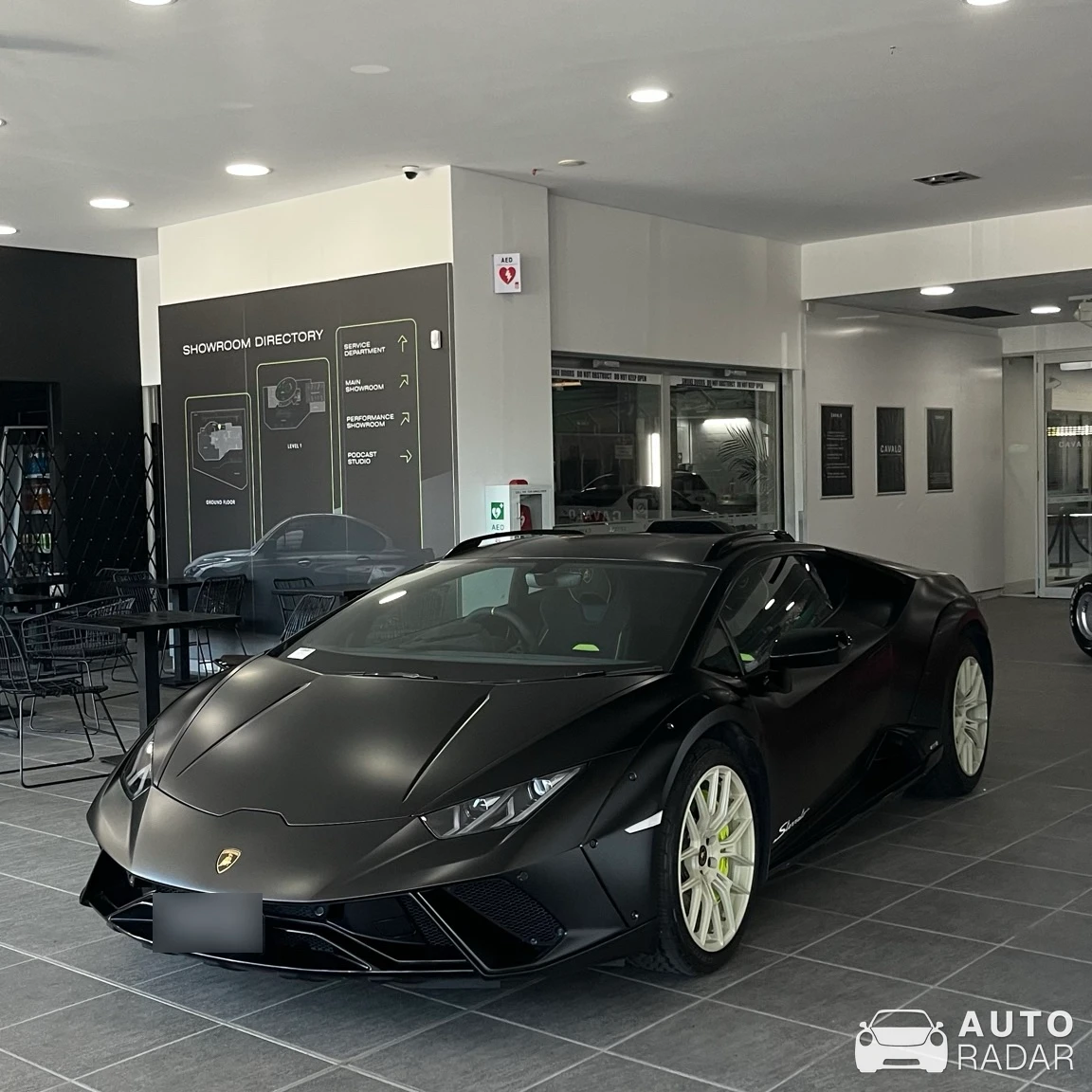 Lamborghini Huracán LP610-4 Sterrato spotted in Port Melbourne, Australia