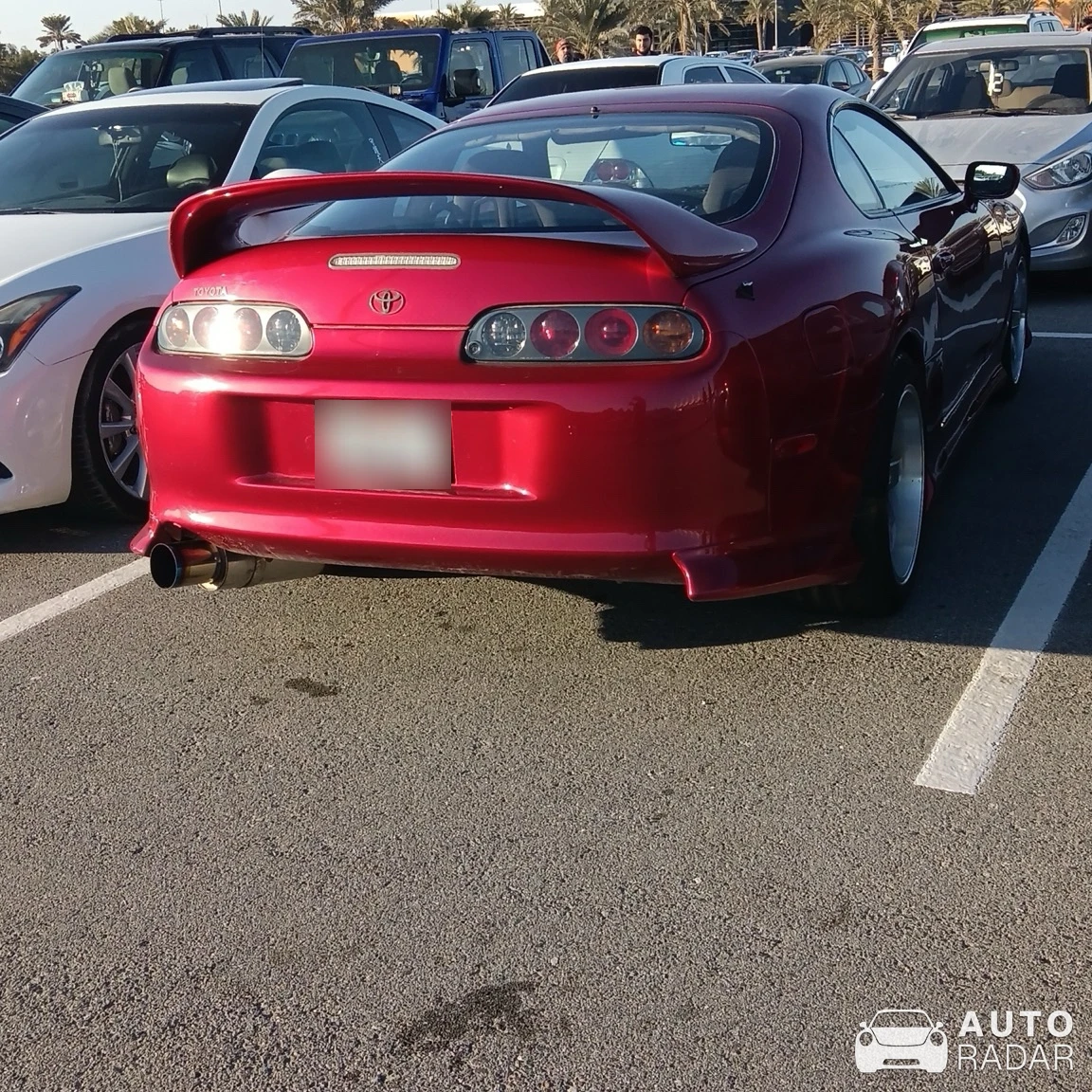 Toyota Supra A80 spotted in Manama