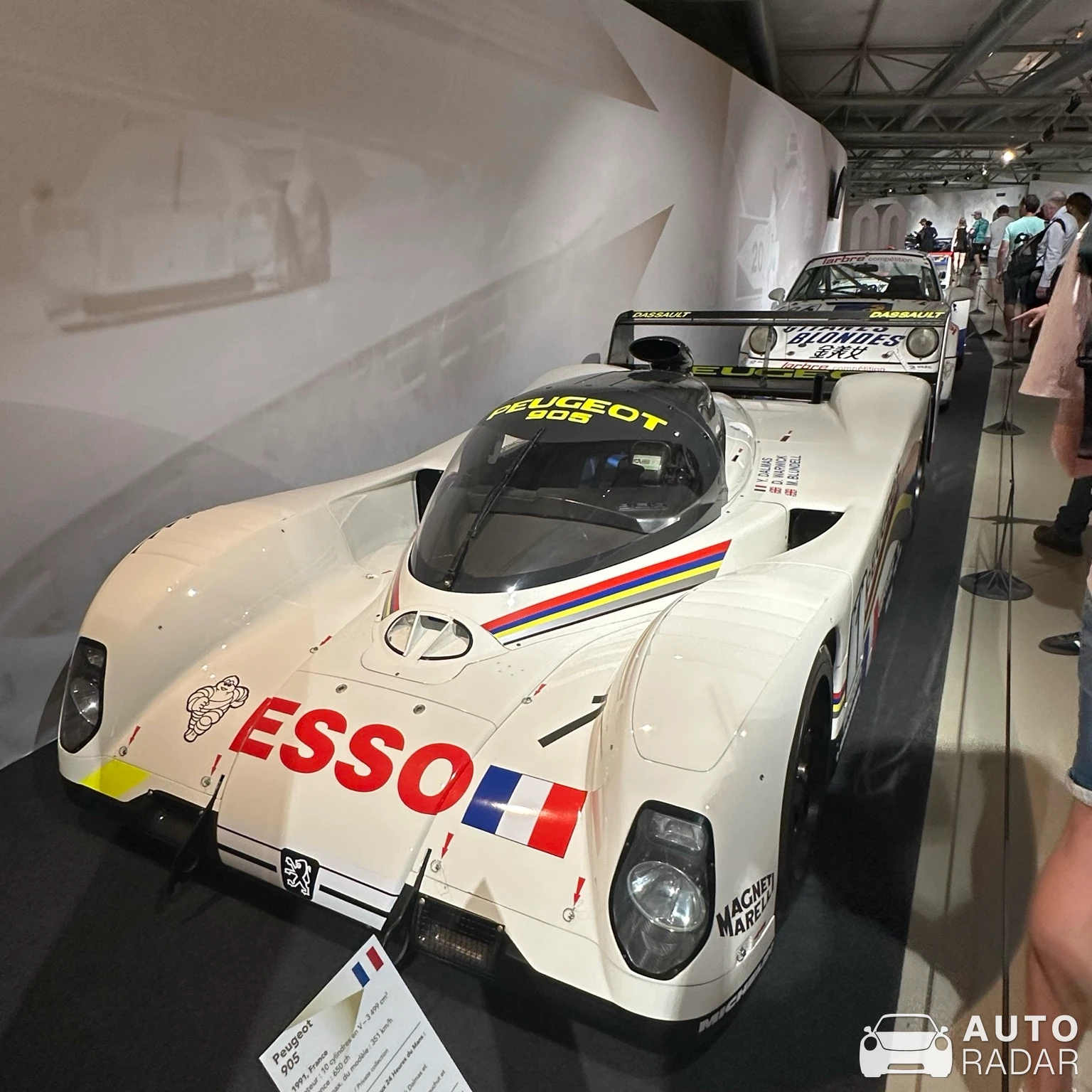Peugeot 905 spotted in Le Mans