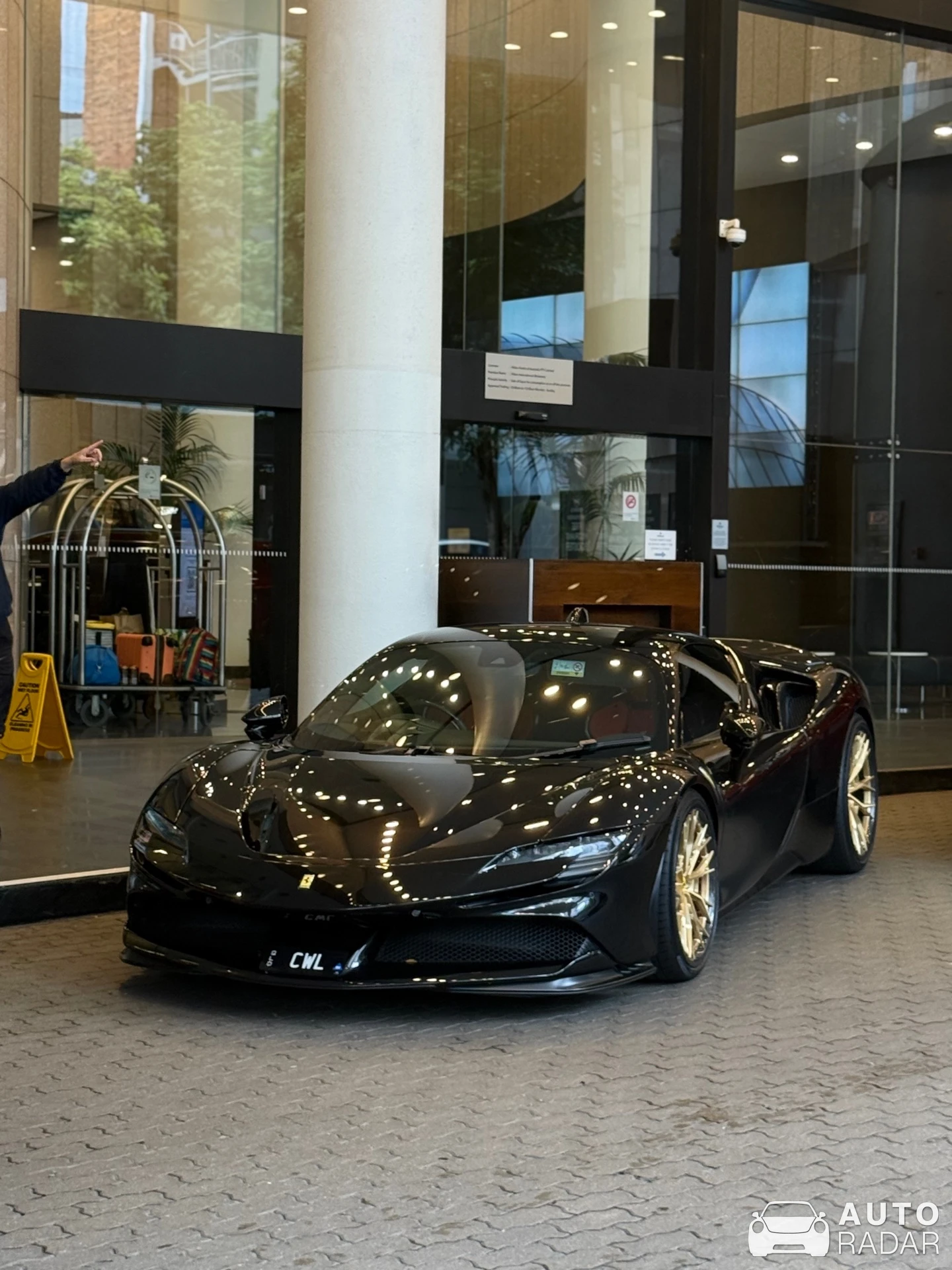 Ferrari SF90 Stradale spotted in Brisbane City, Australia
