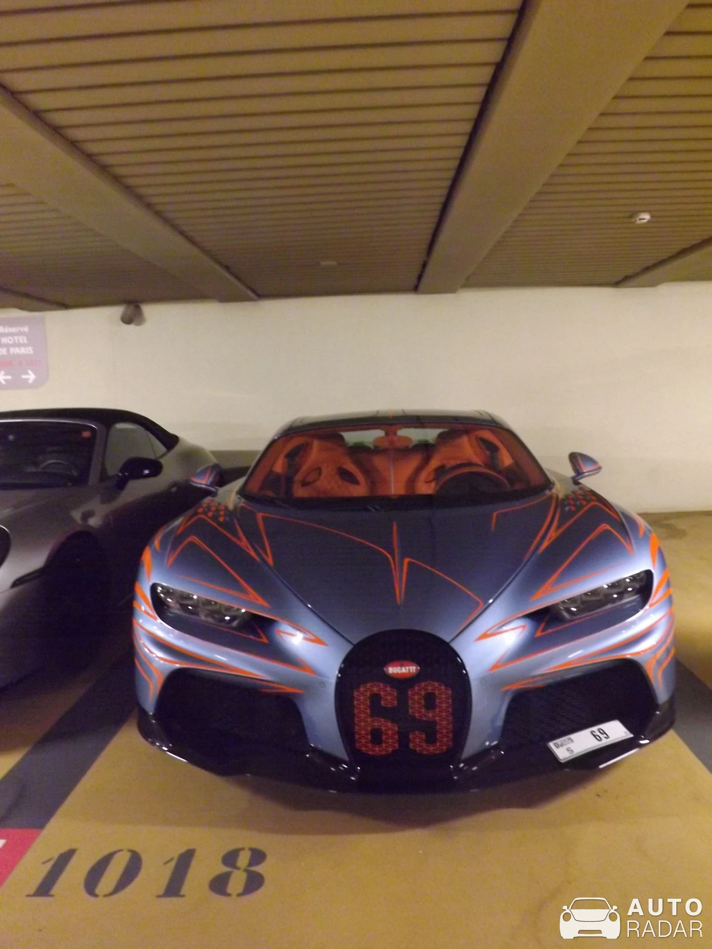 Bugatti Chiron Super Sport Vagues de Lumière spotted in Monaco