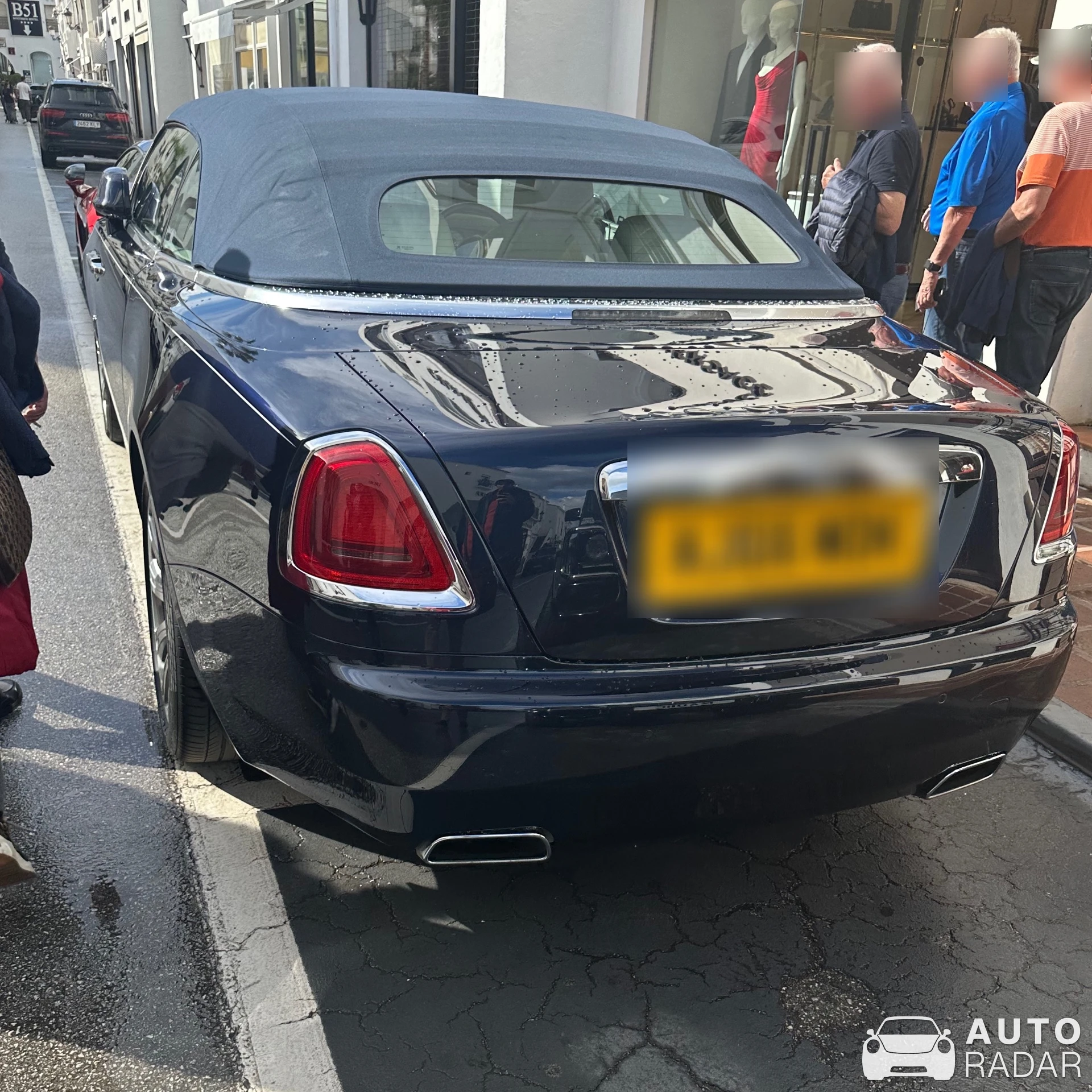 Rolls-Royce Dawn spotted in Marbella, Spain