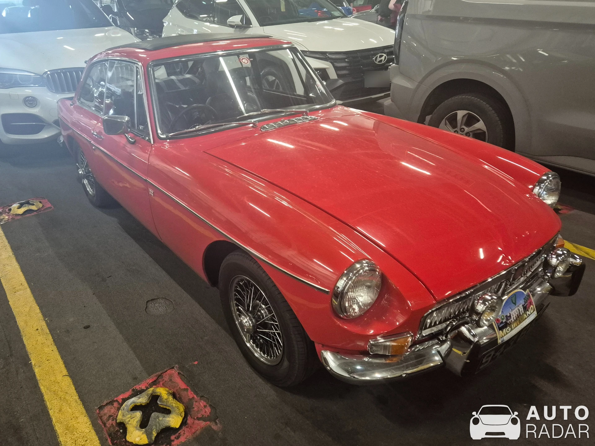 MGB GT V8 spotted in Dublin