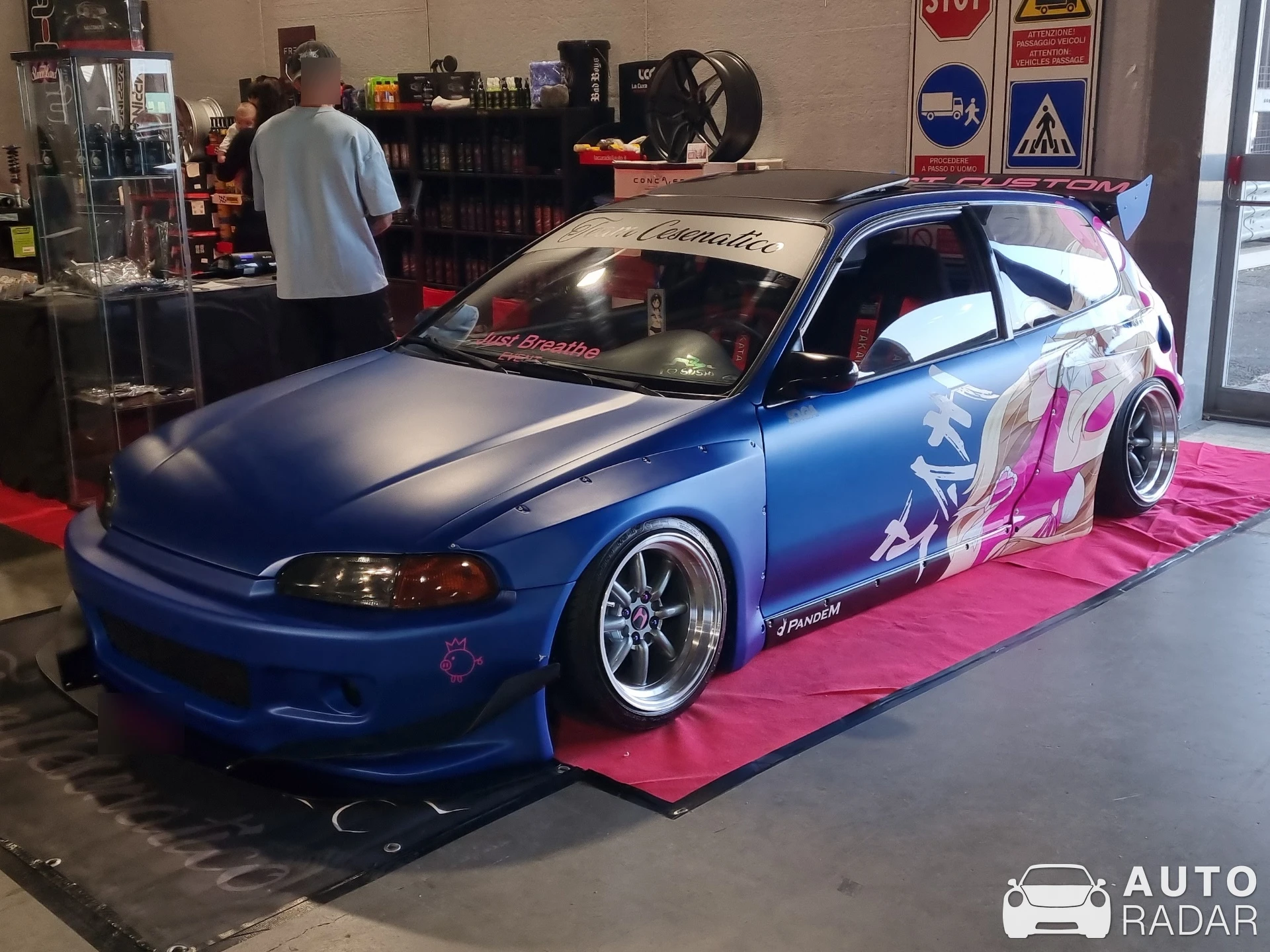 Honda Civic 1996 spotted in Rho