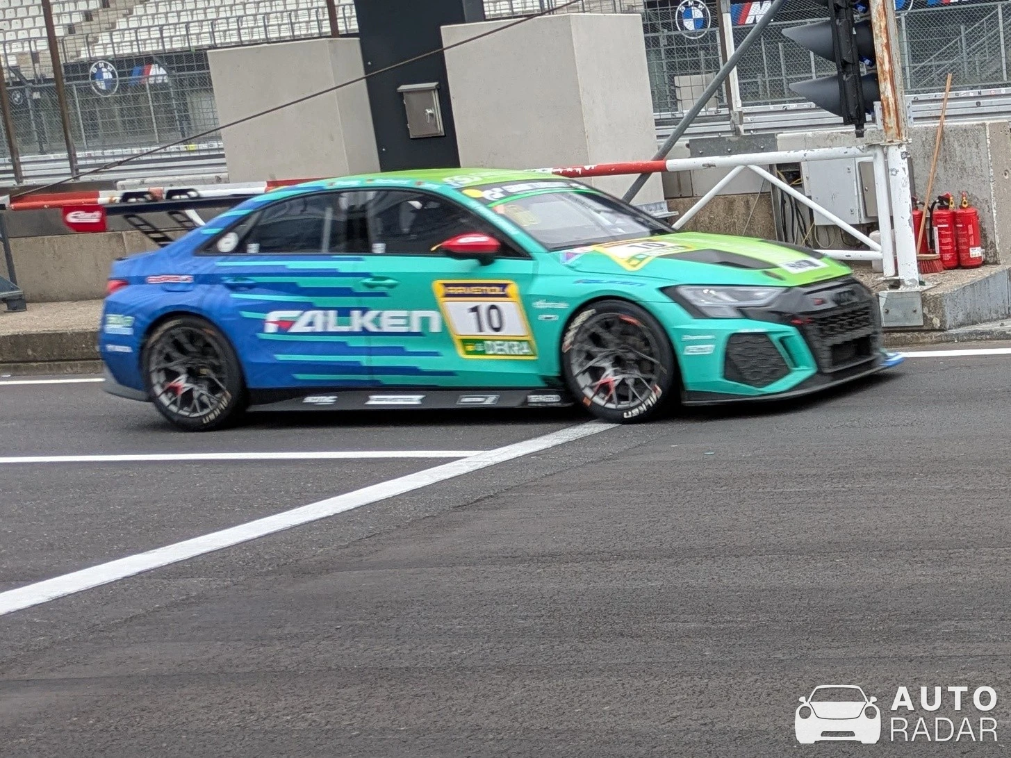 Audi RS3 LMS TCR spotted in Nürburg