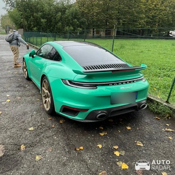 Porsche 992 Turbo S MkI spotted in Sant'Agata Bolognese, Italy