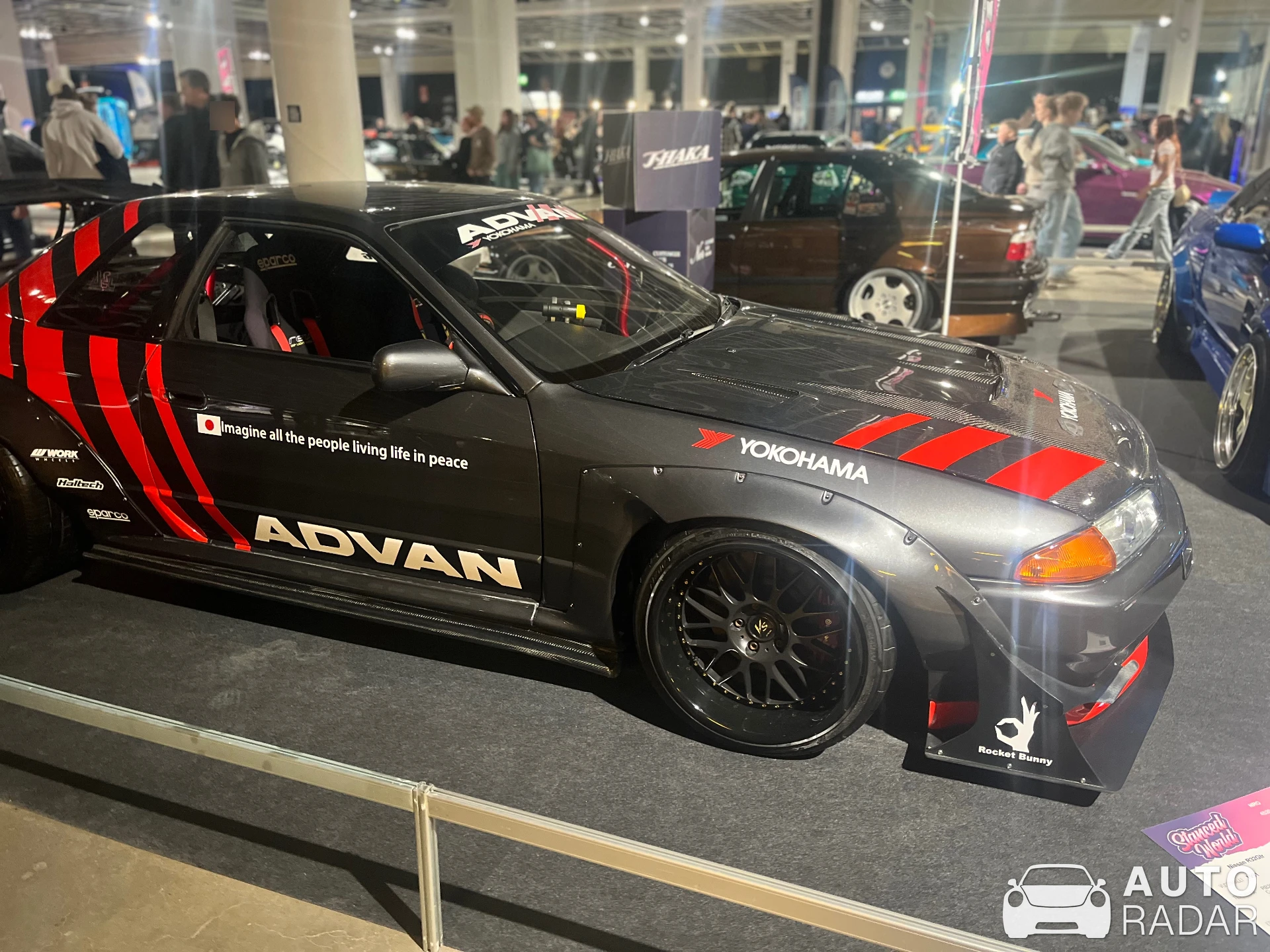 LB-Kaido Works Nissan R32 Skyline spotted in Helsinki