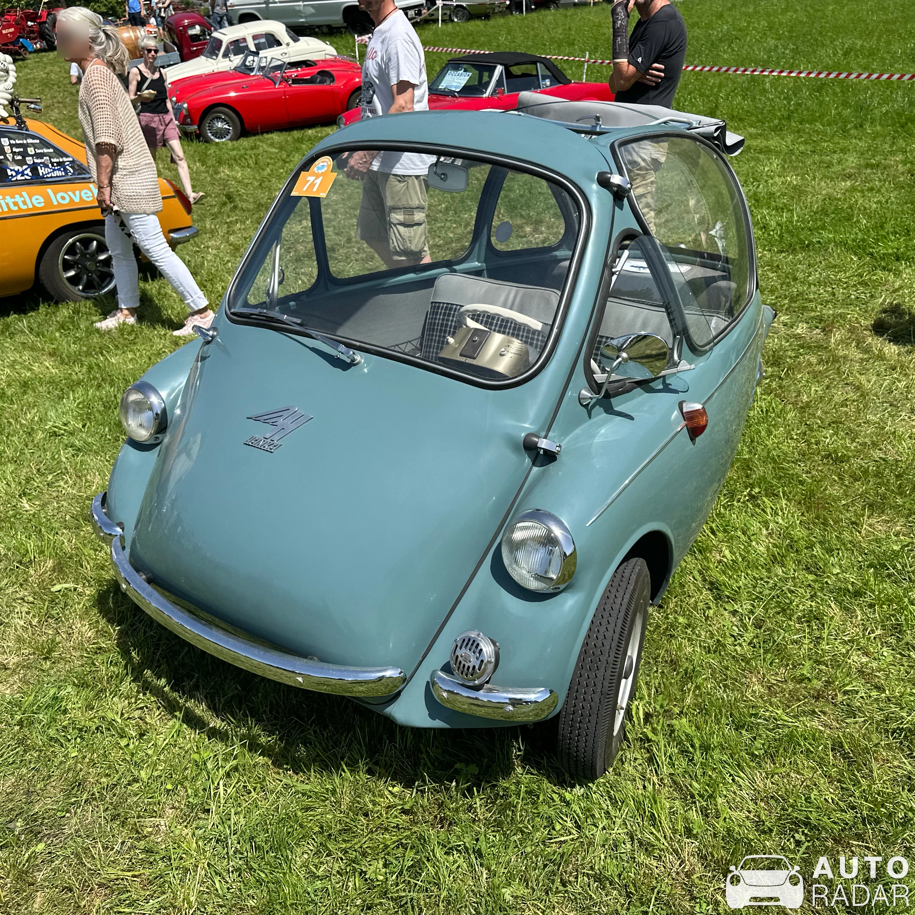 Heinkel Kabine spotted in Dürnten