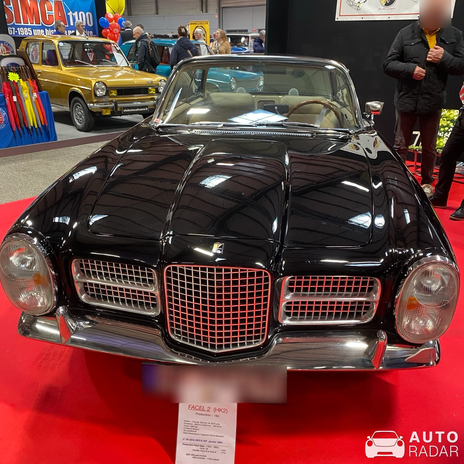 Facel Vega Facel II spotted in Nantes