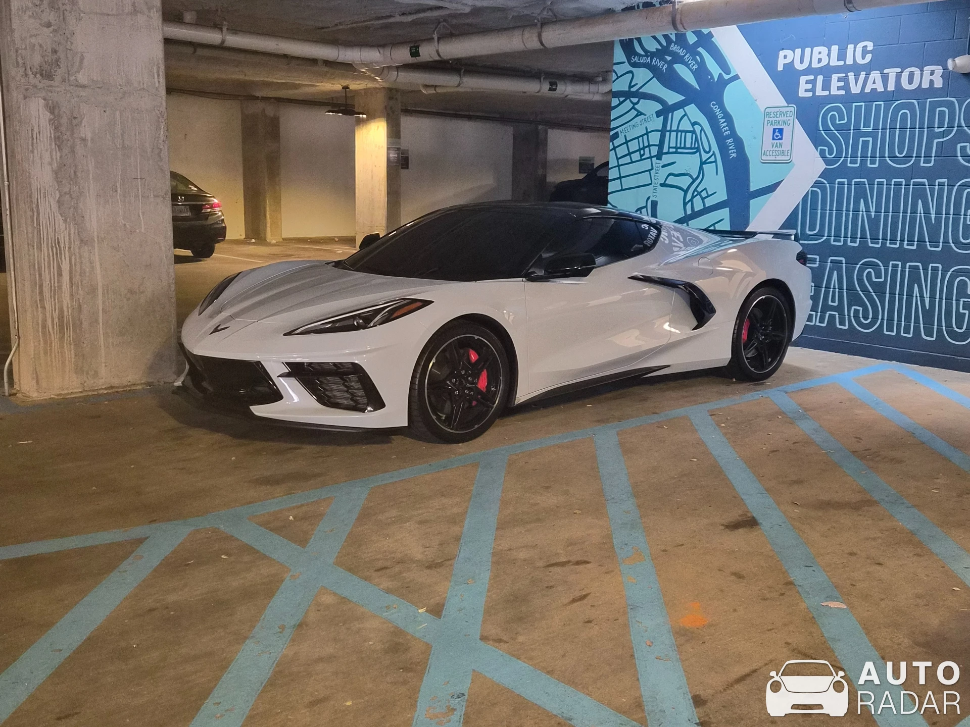 Chevrolet Corvette C8 Stingray spotted in West Columbia, United States