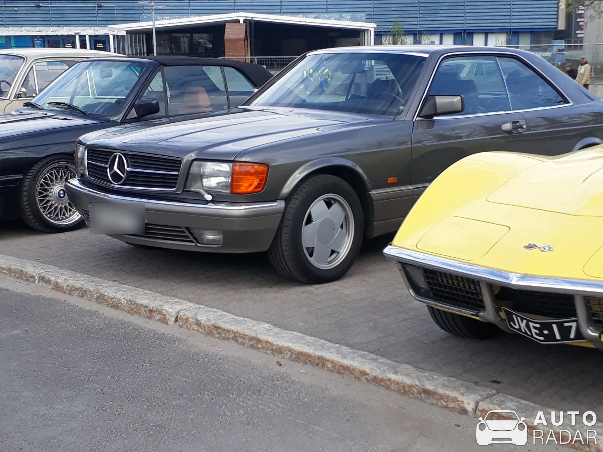 Mercedes-Benz 500 SEC W126 spotted in Lahti