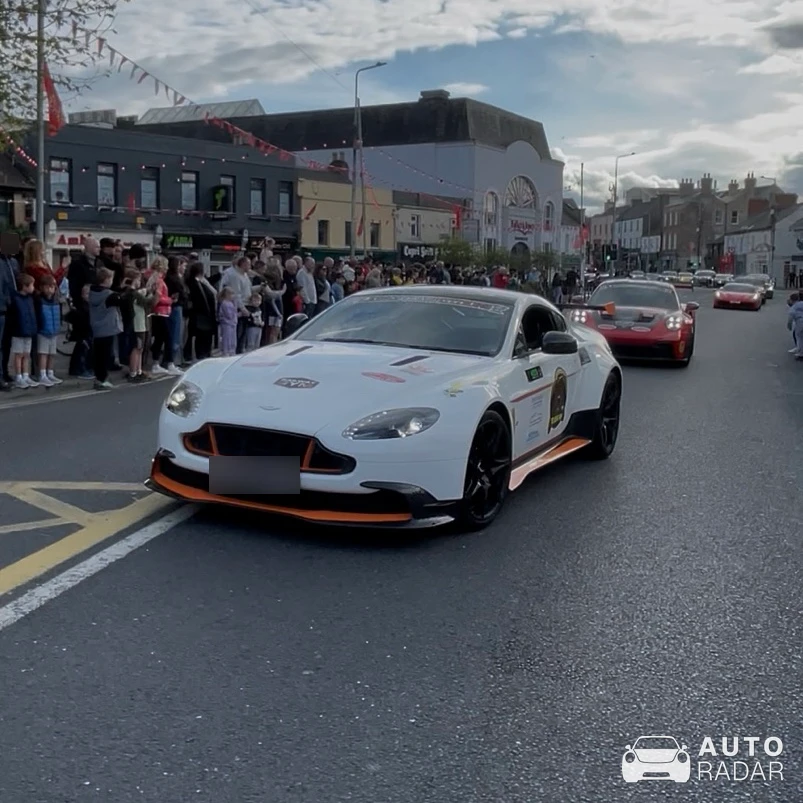 Aston Martin Vantage GT8 spotted in Naas