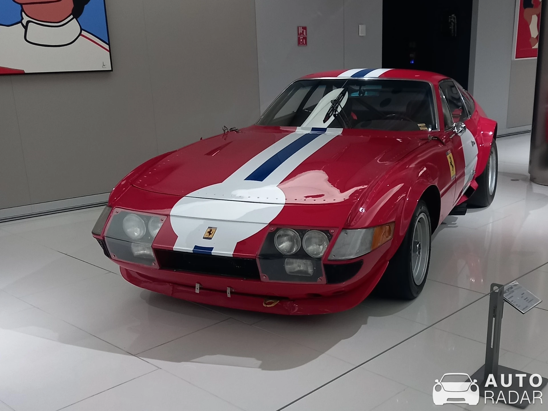 Ferrari 365 GTB/4 Daytona Competizione Conversion spotted in Monaco