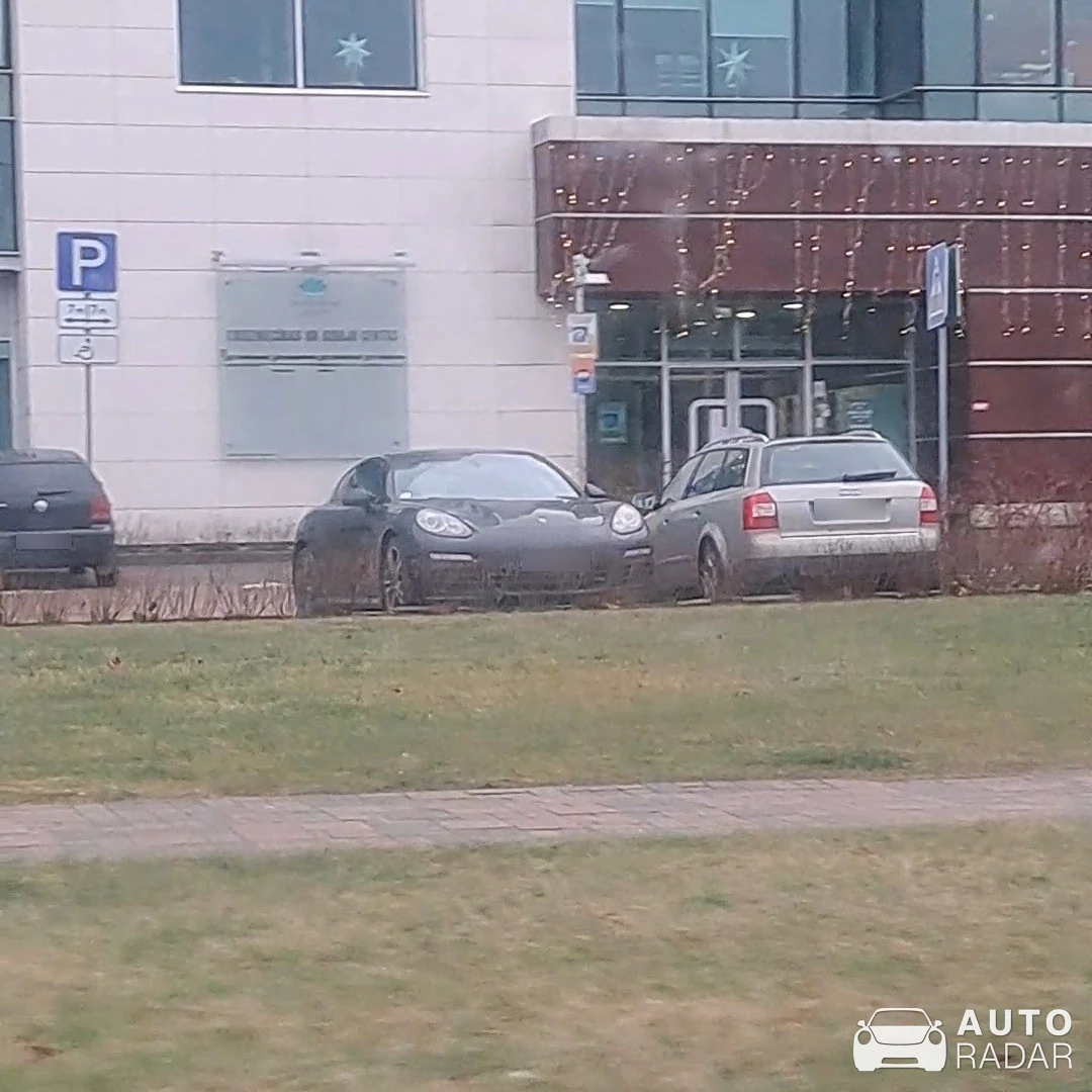 Porsche 970 Panamera spotted in Riga, Latvia