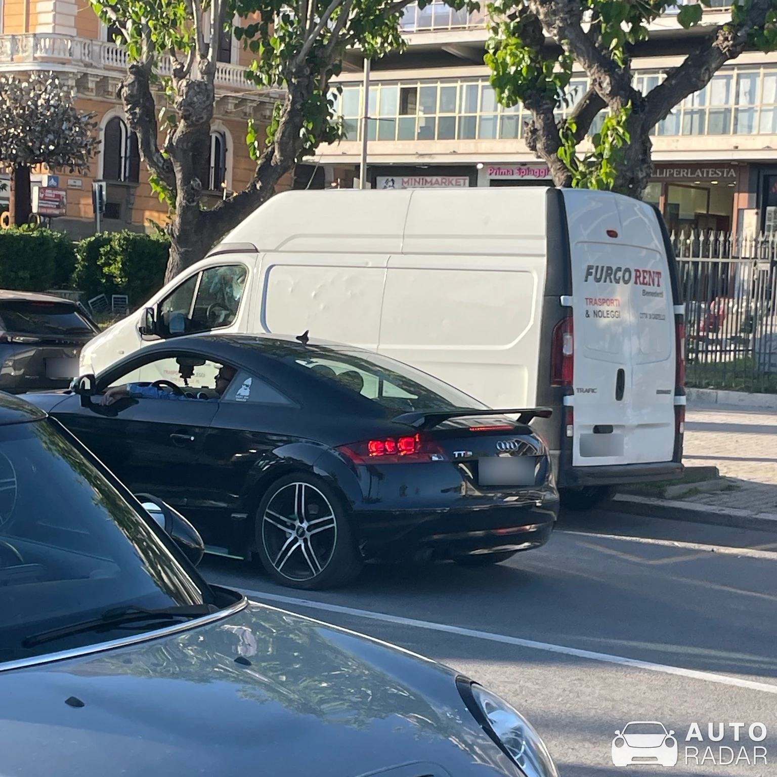 Audi TT-S 8S spotted in Civitavecchia
