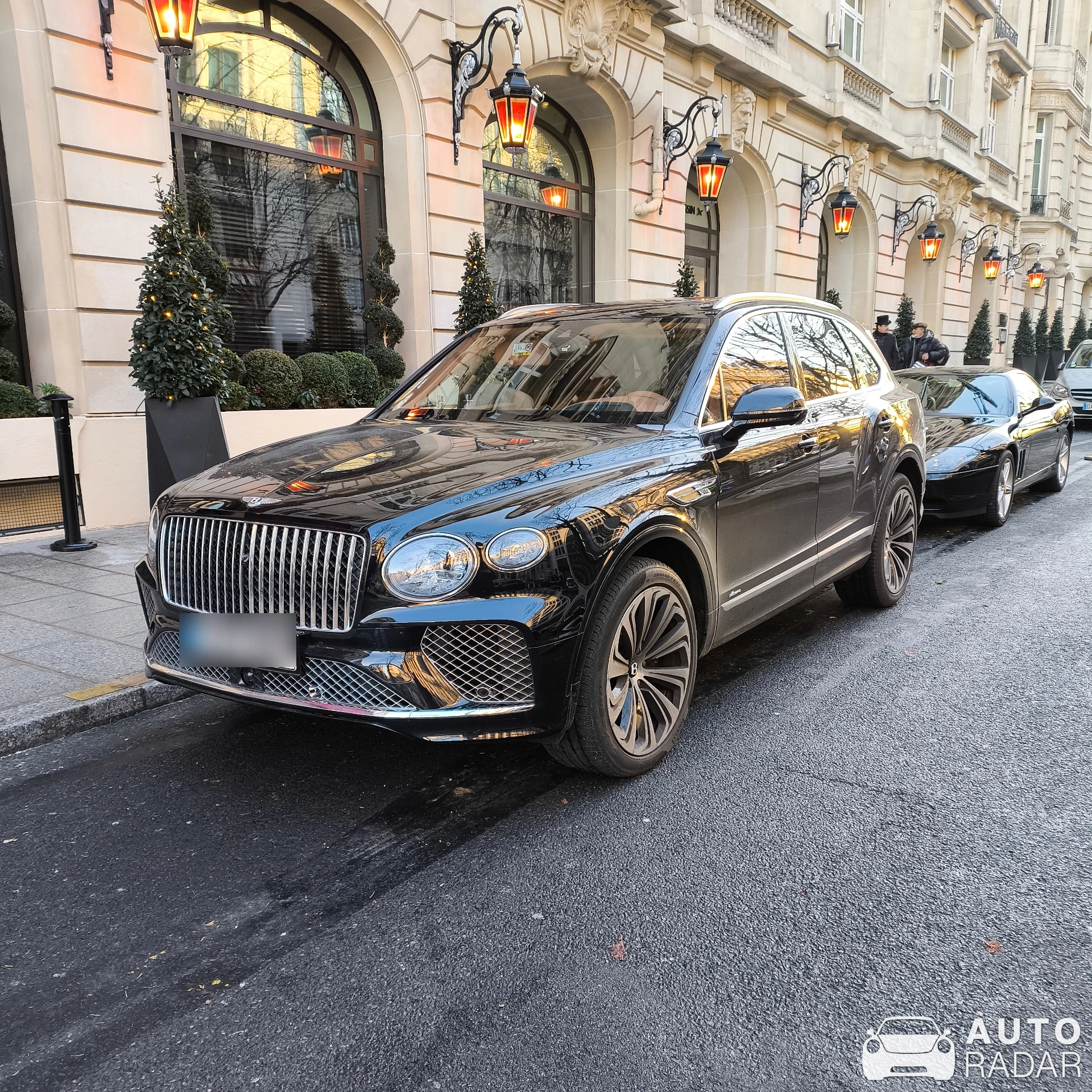 Bentley Bentayga Azure spotted in Paris, France