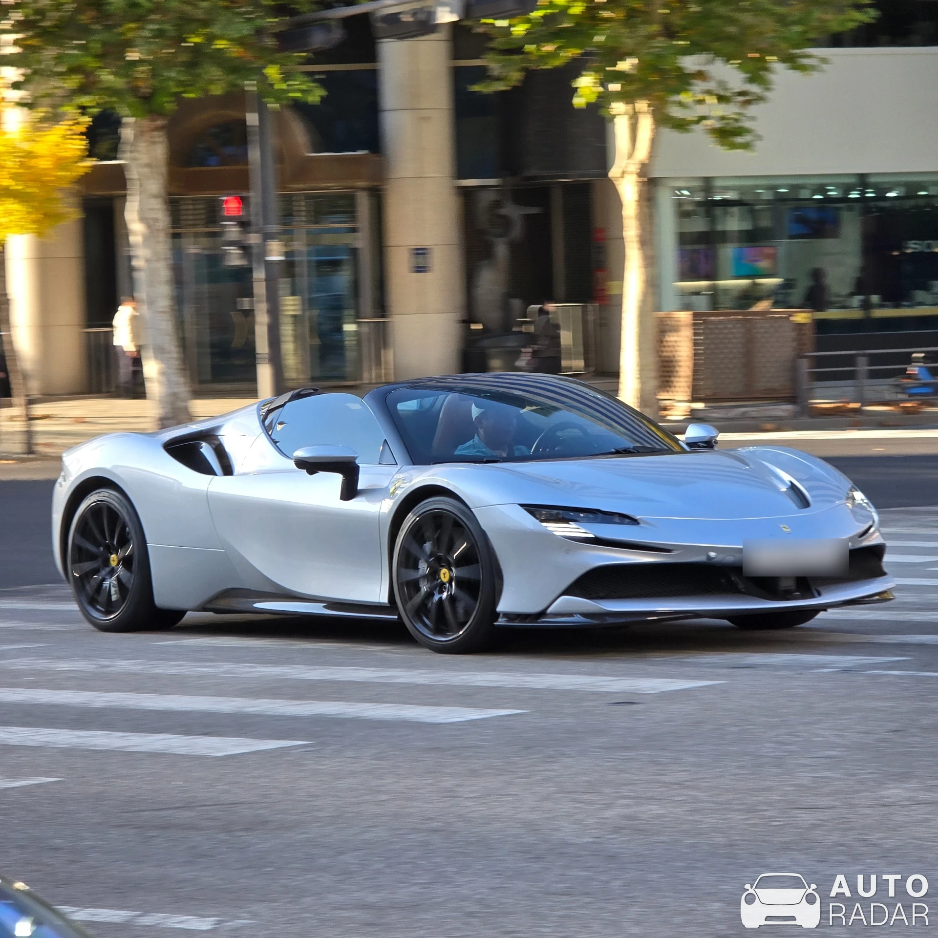 Ferrari SF90 Spider spotted in 강남구, 대한민국