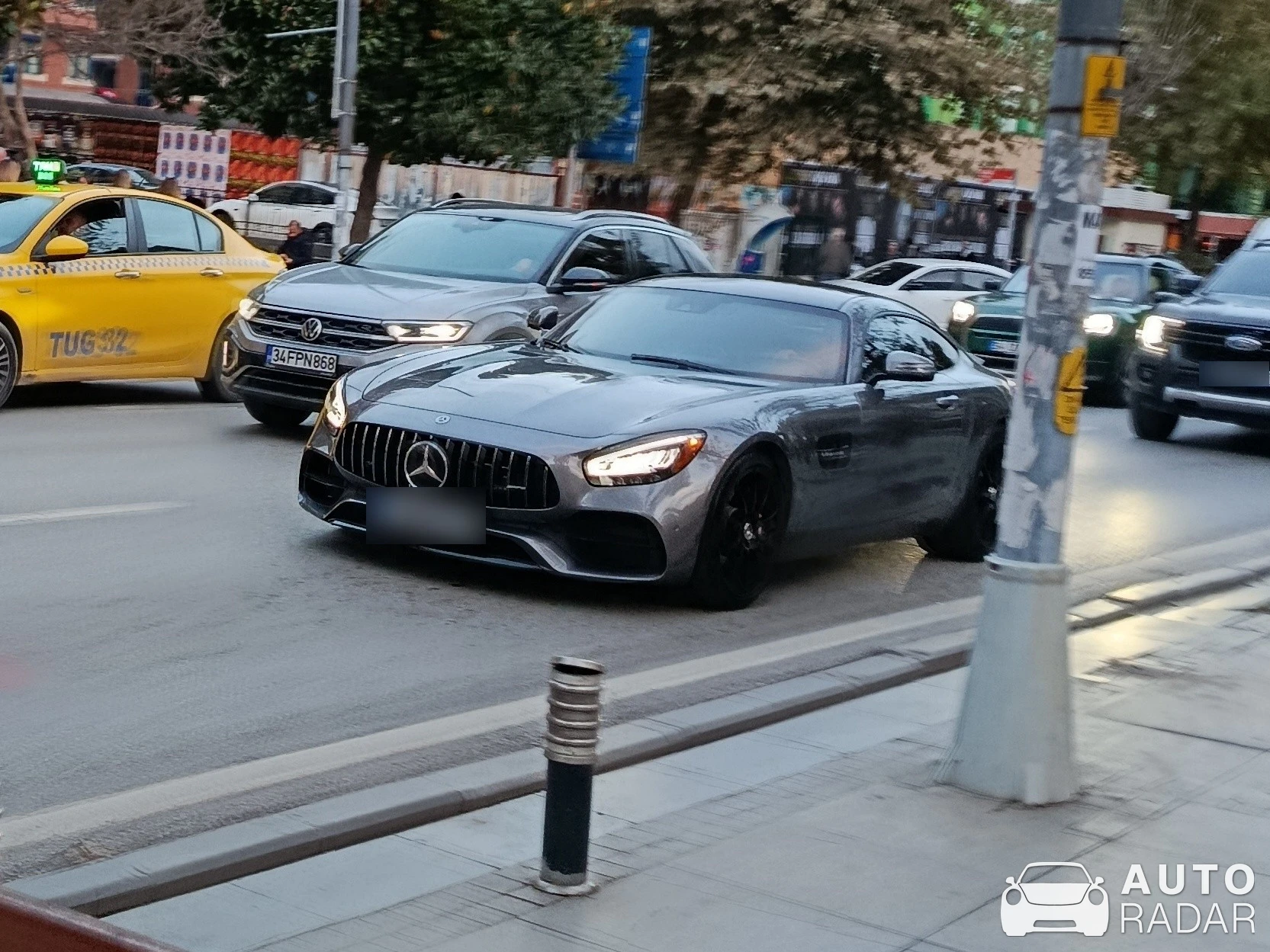 Mercedes-AMG GT S Roadster R190 2019 spotted in Kadıköy
