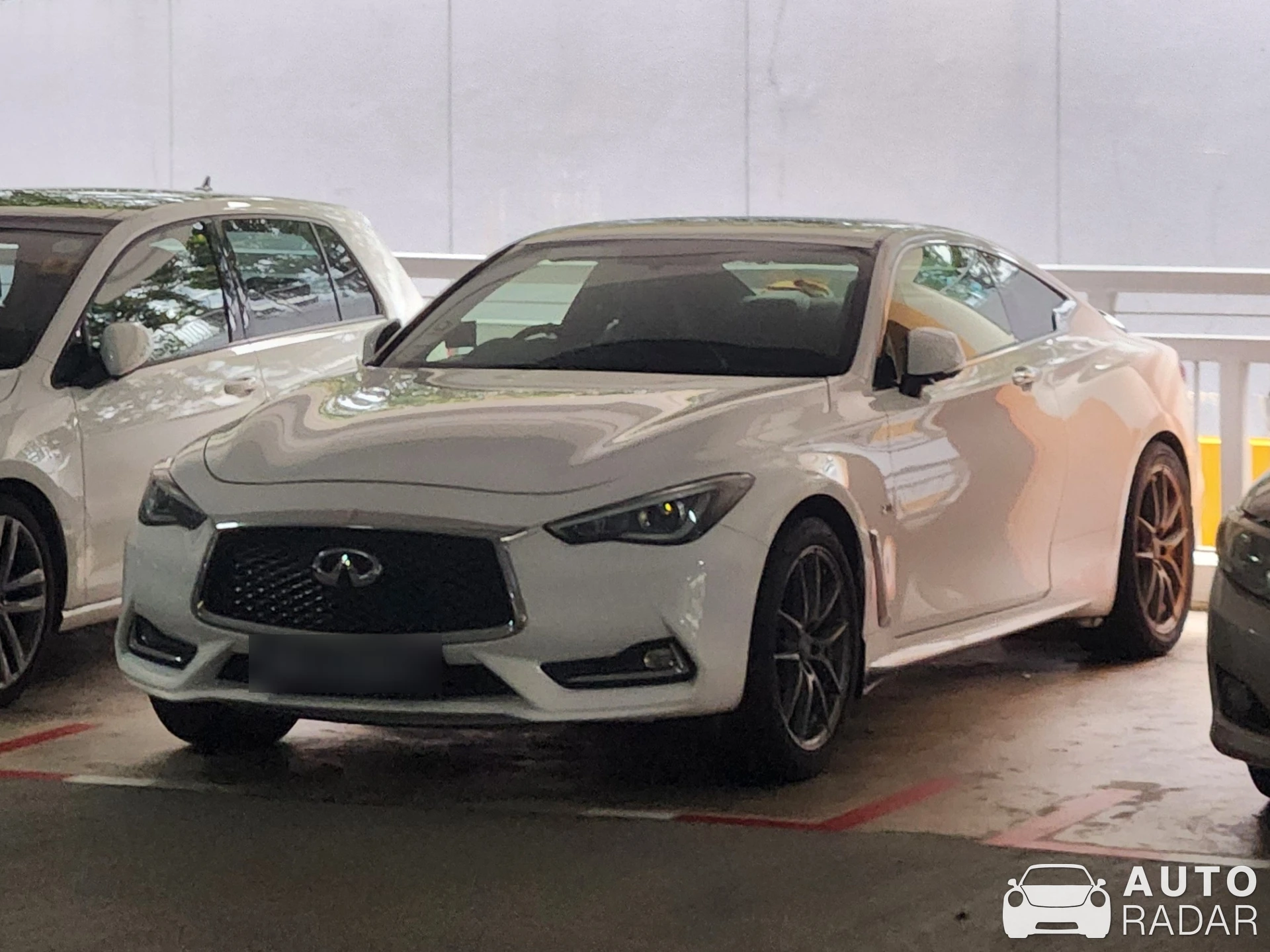 Infiniti Q60 spotted in Singapore