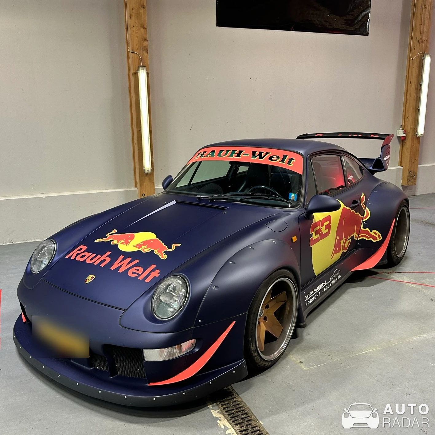 Porsche Rauh-Welt Begriff 993 spotted in Seelisberg