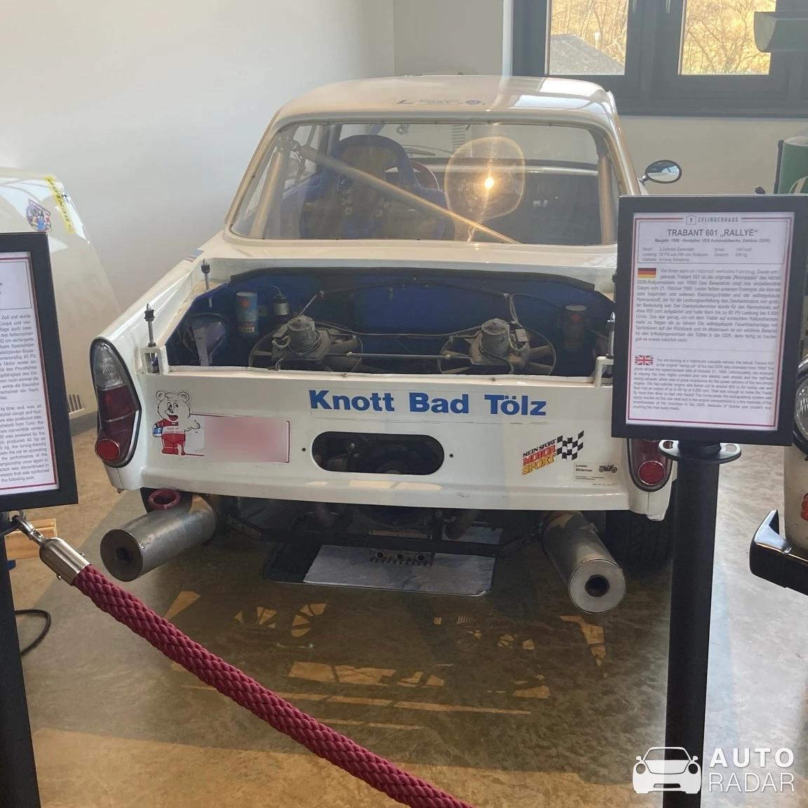 Trabant 601 Rallye spotted in Bernkastel-Kues