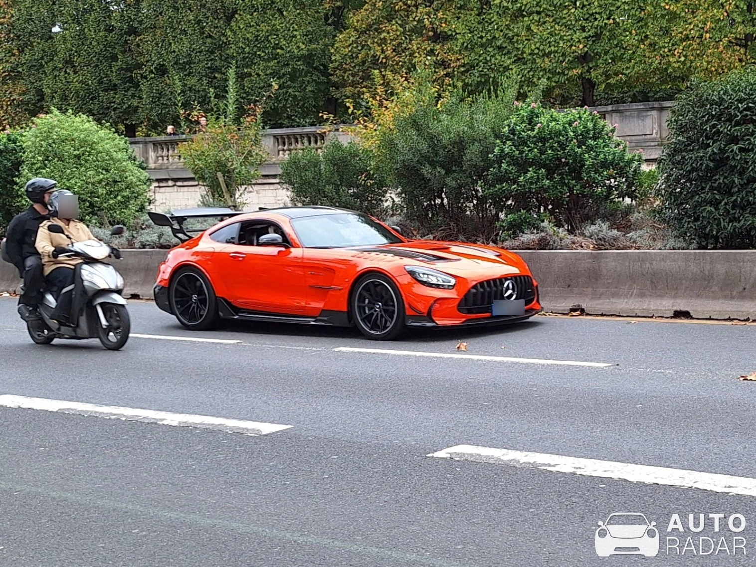 Mercedes-AMG GT Black Series C190 spotted in Paris, France
