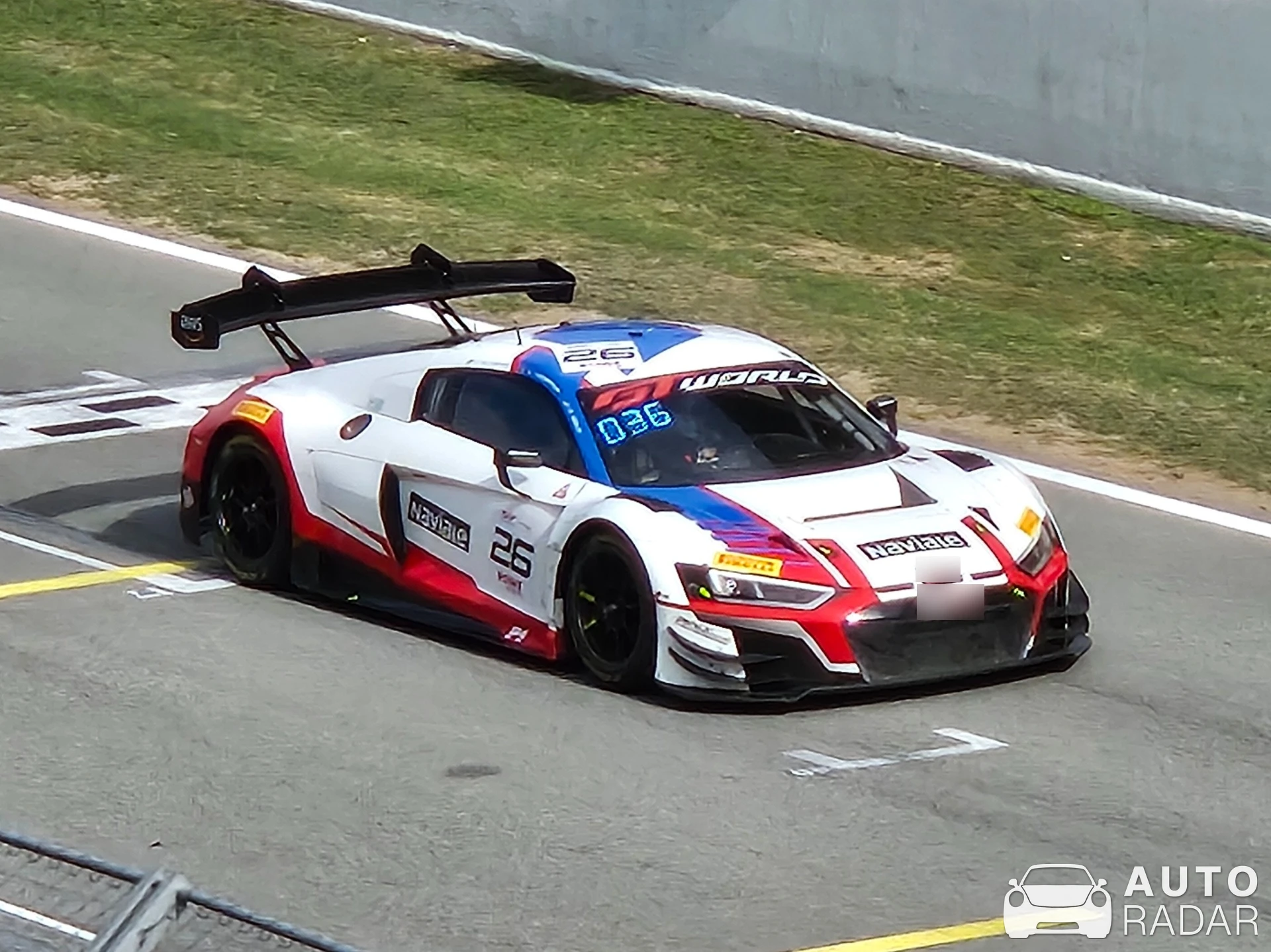 Audi R8 LMS Evo II spotted in Montmeló