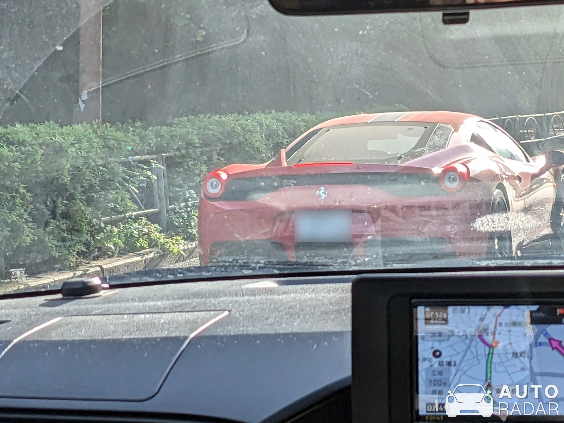 Ferrari 458 Speciale spotted in Itabashi City, Japan