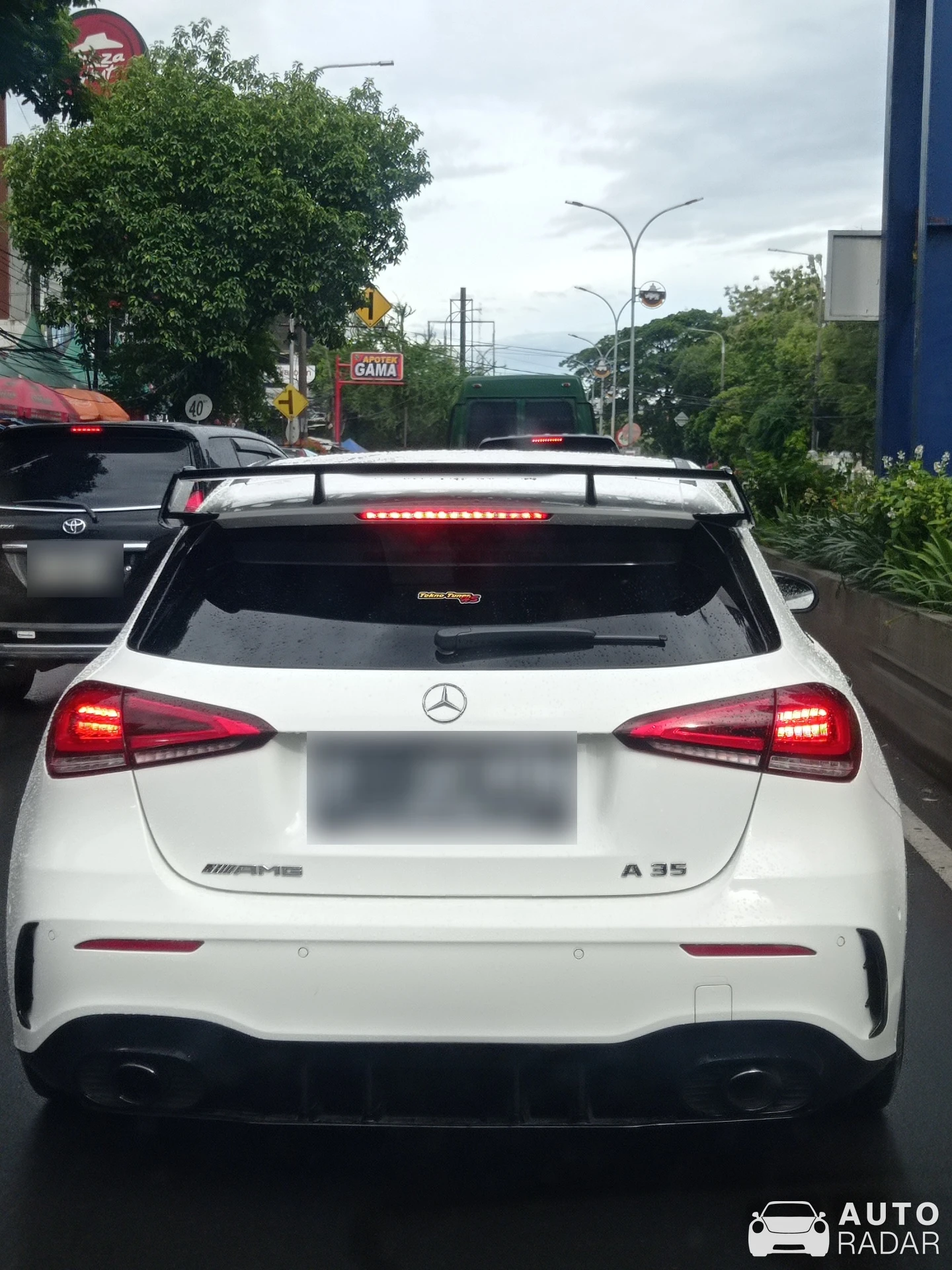 Mercedes-AMG A 35 W177 spotted in Serang, Indonesia