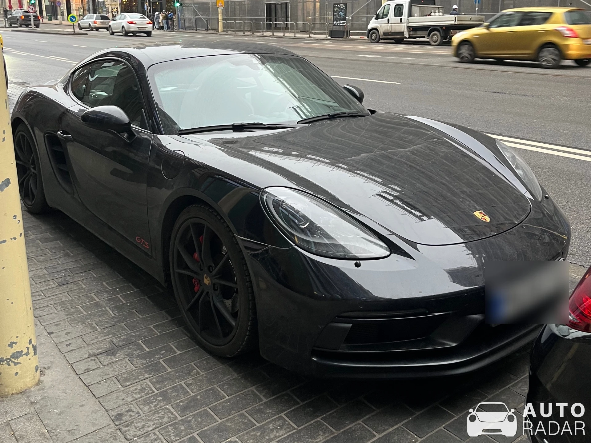 Porsche 718 Cayman GTS spotted in Budapest, Hungary