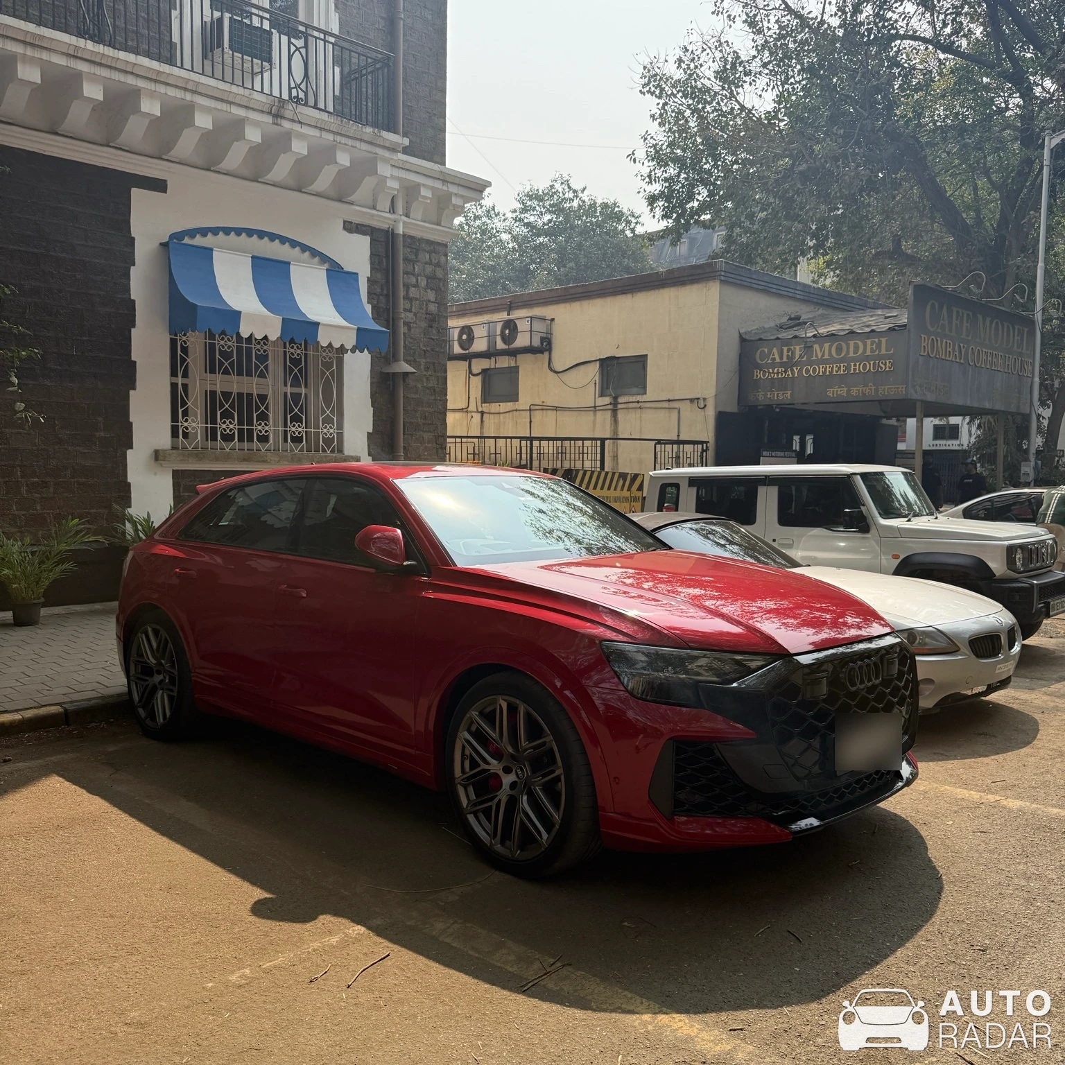 Audi RS Q8 spotted in Mumbai, India