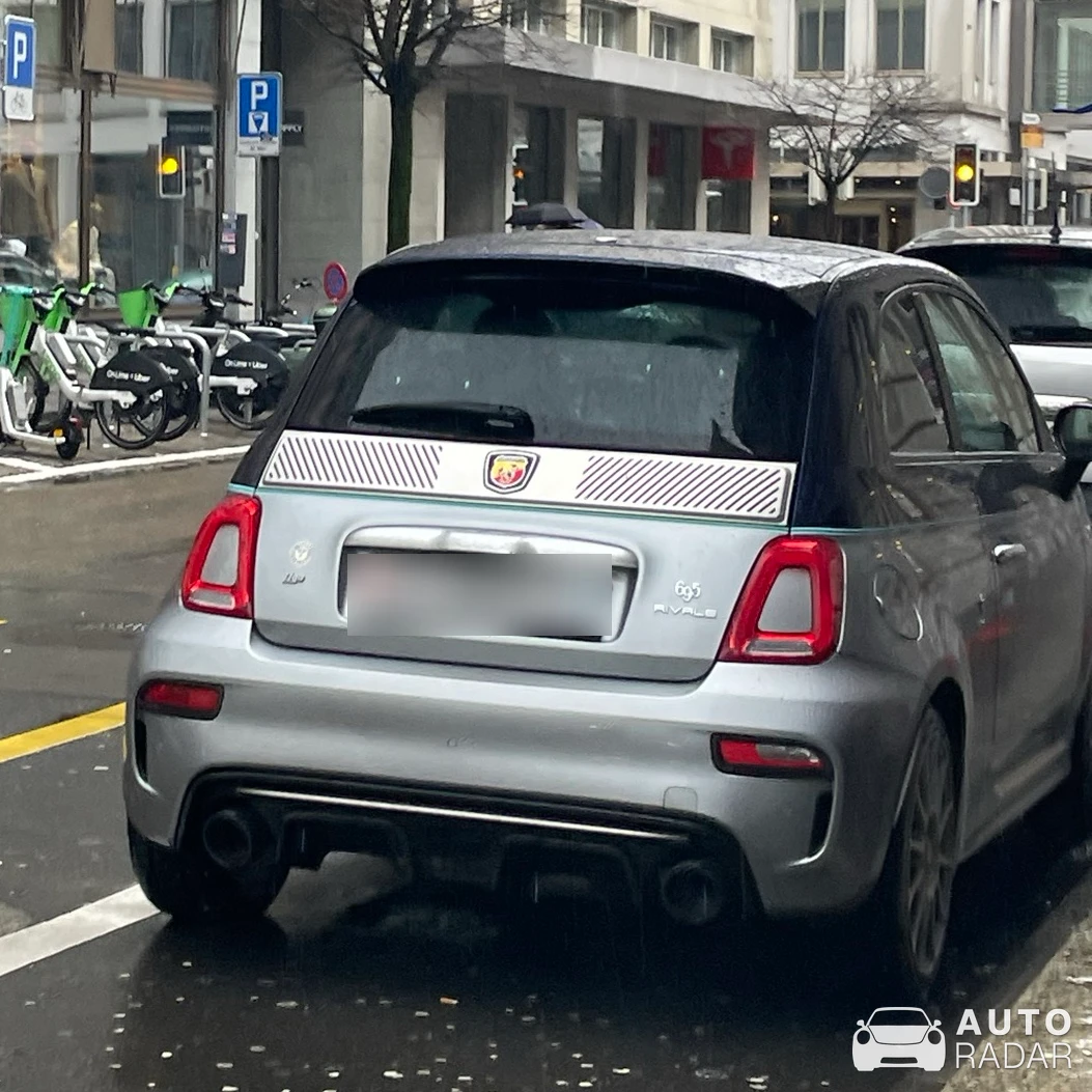 Abarth 695 Rivale spotted in Zürich