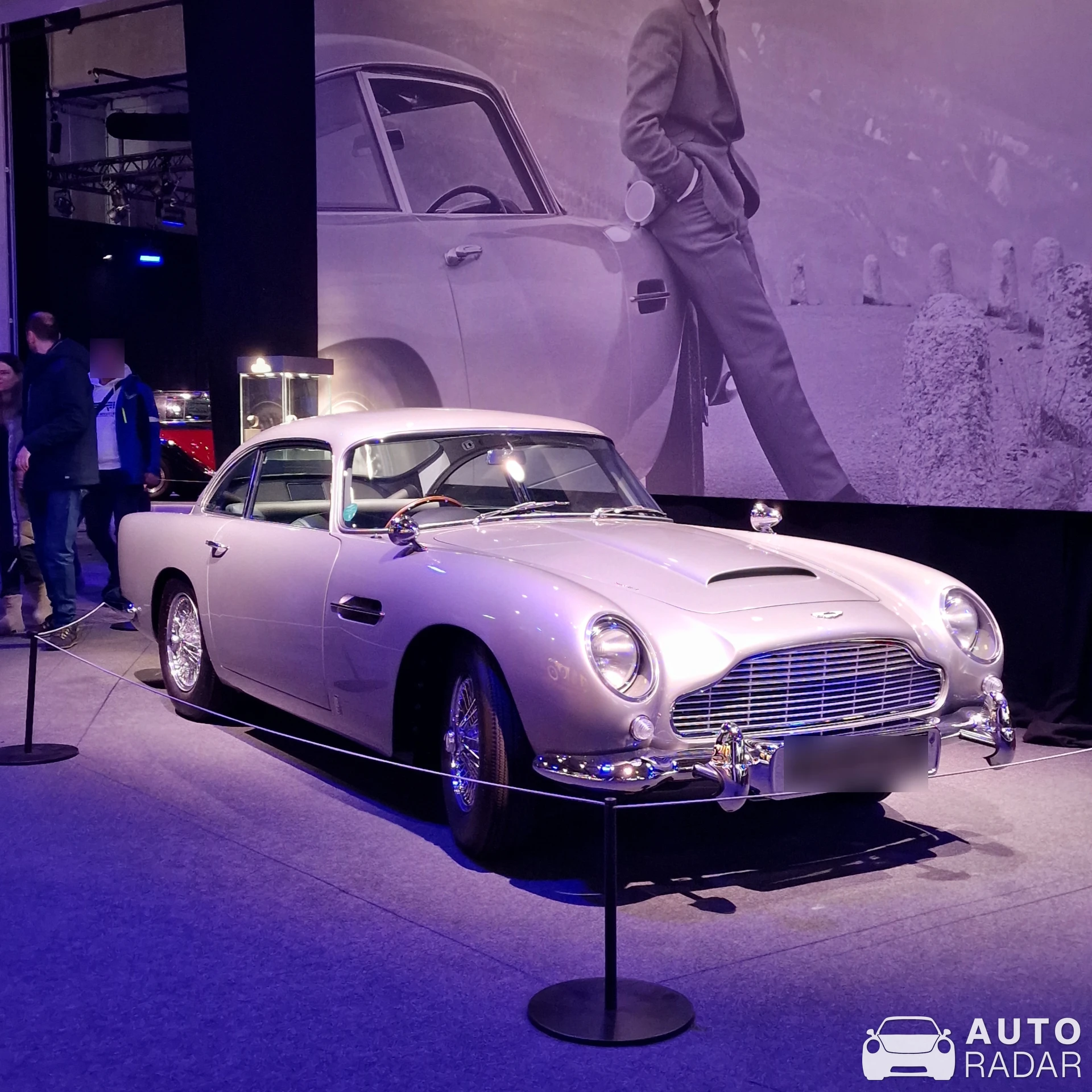 Aston Martin DB5 spotted in Södra Nybro, Sweden