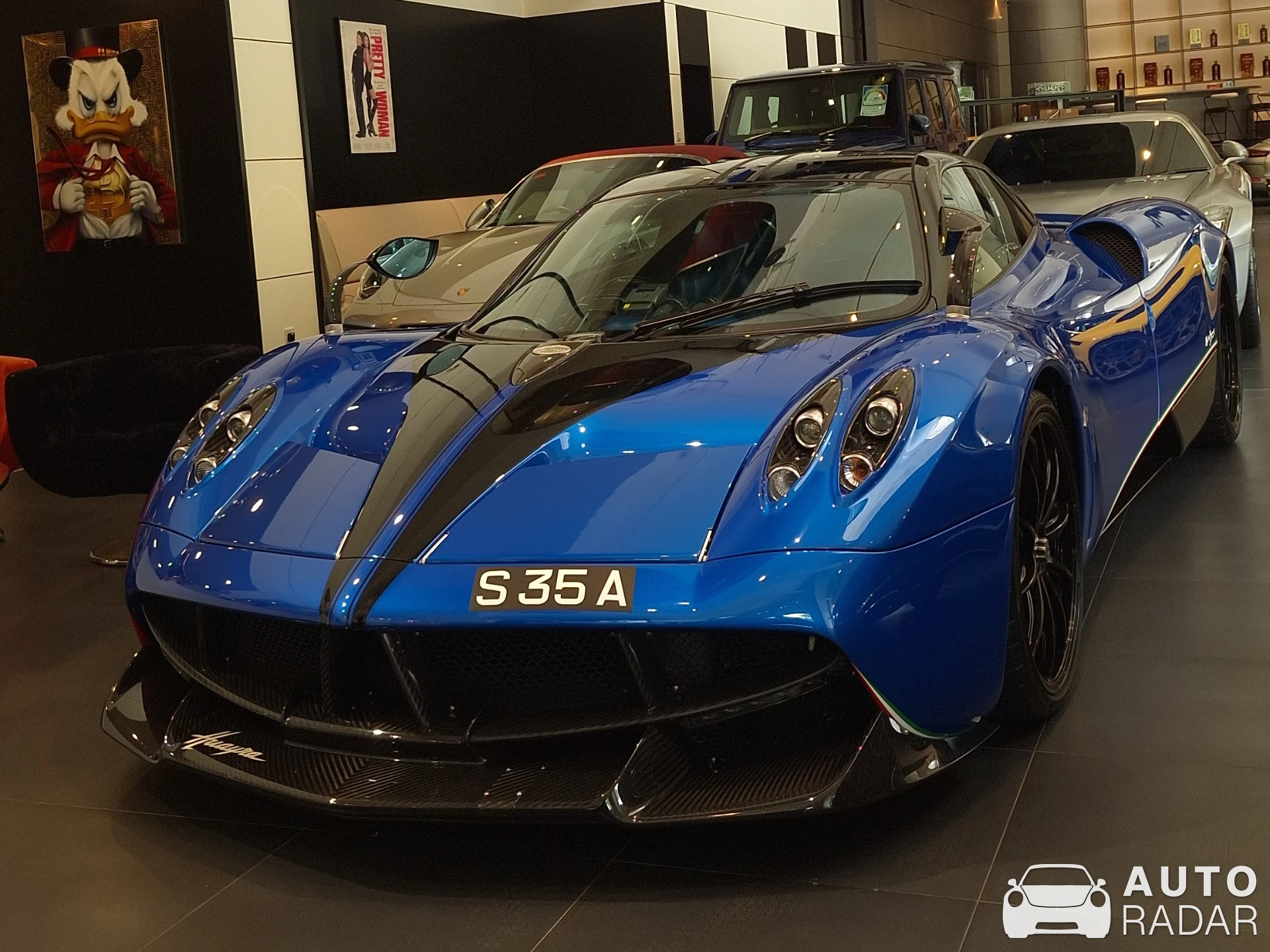 Pagani Huayra spotted in Singapore, Singapore