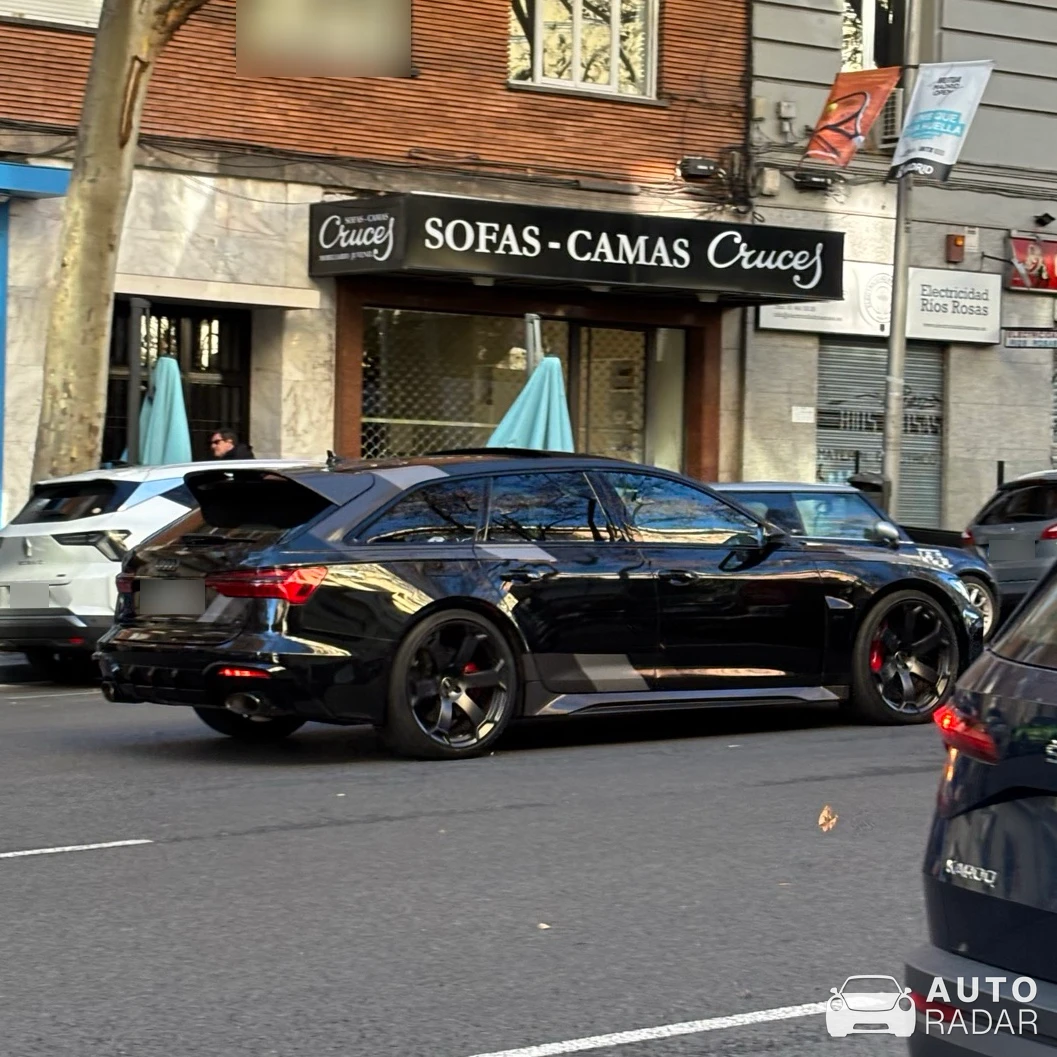 Audi RS6 GT Avant C8 spotted in Madrid, España