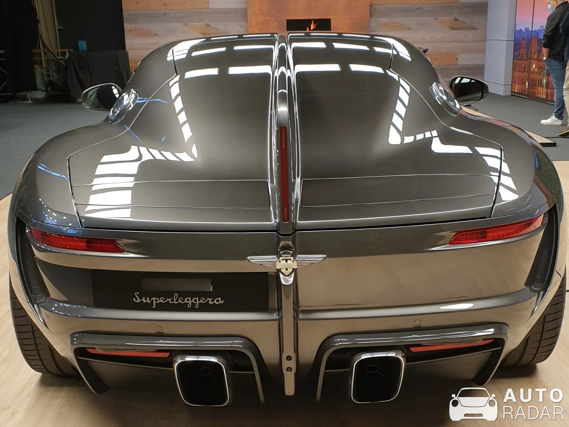 Touring Superleggera Aero 3 spotted in Brussels